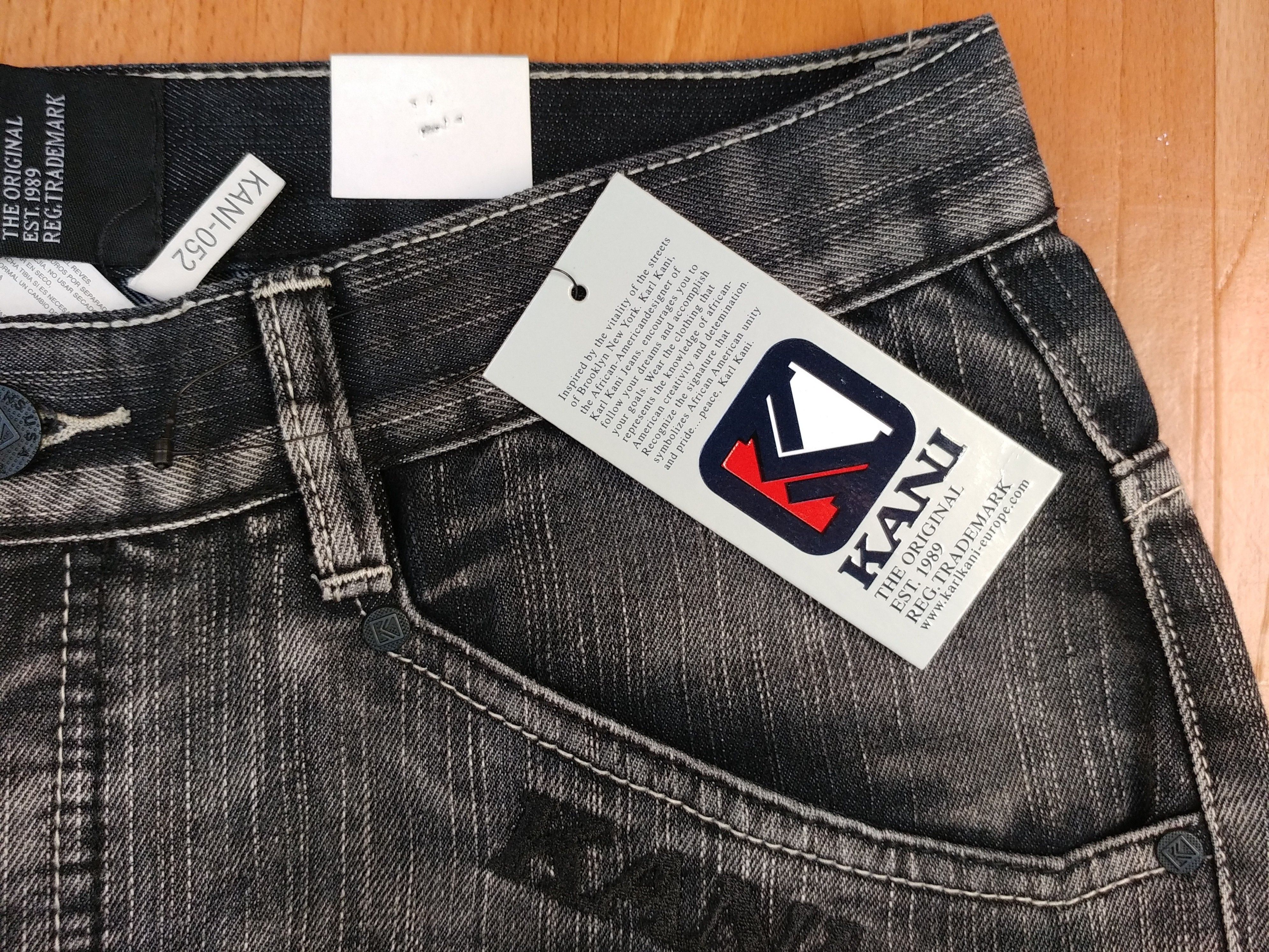 Karl Kani KARL KANI jeans, baggy, vintage Kani jeans, 90s hip hop W 34 Size US 34 / EU 50 - 13 Thumbnail