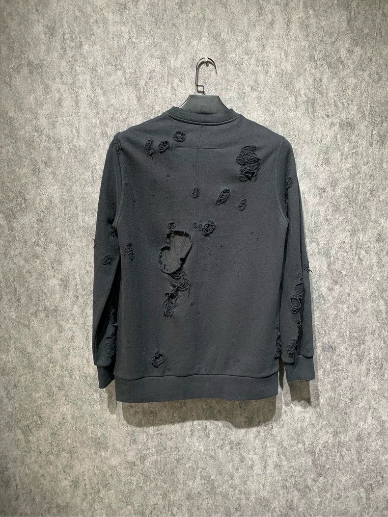 Givenchy Givenchy Black Distressed Hoodie 2506-Nextarrow Size US XS / EU 42 / 0 - 8 Thumbnail