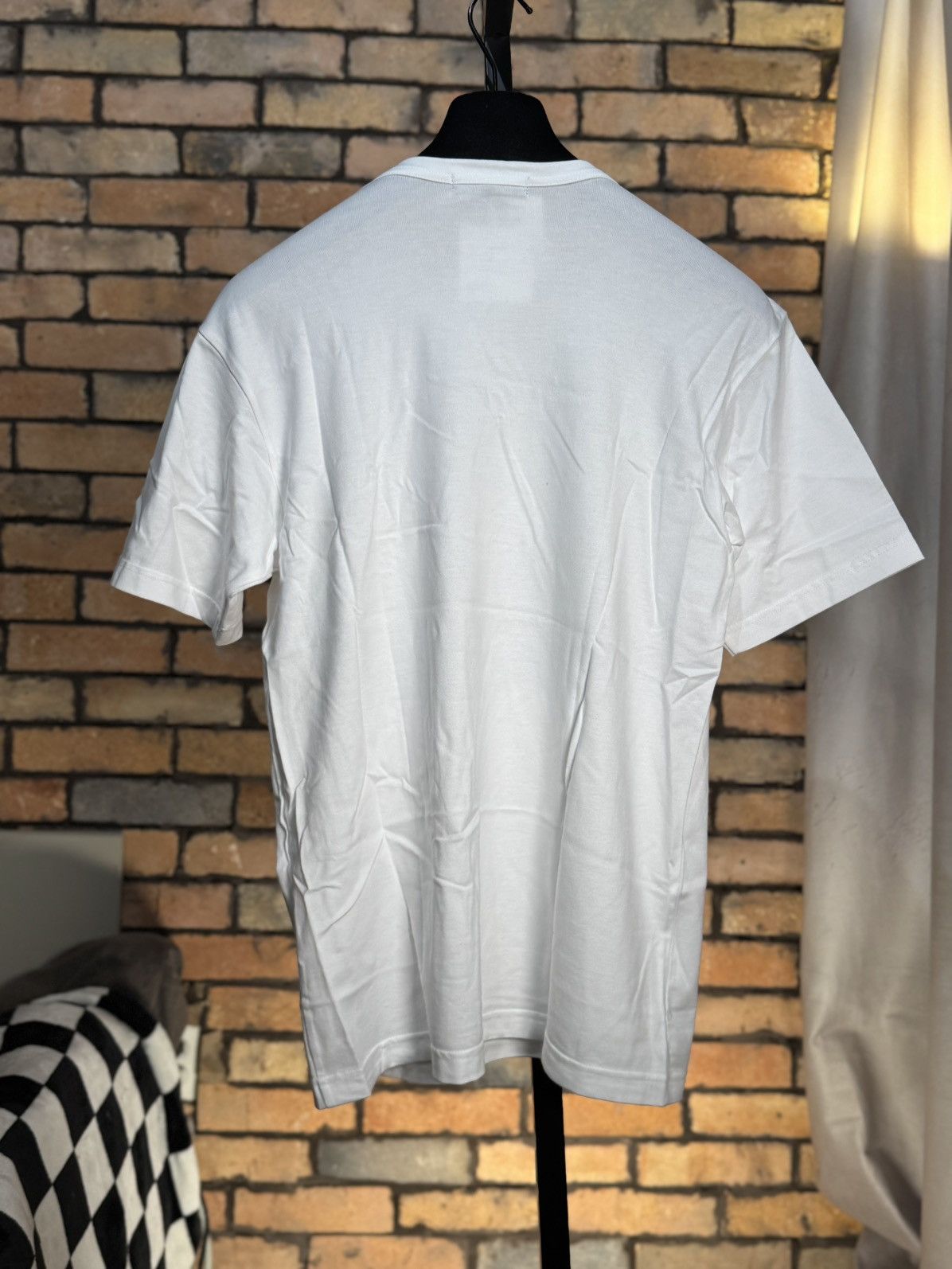 Comme des Garcons Homme Plus HOOP DREAMS BASKETBALL WHITE TEE SHIRT Size US M / EU 48-50 / 2 - 2 Thumbnail