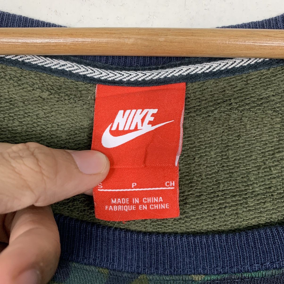 Nike Nike Camo Big Logo Sweatshirt Size S / US 4 / IT 40 - 10 Thumbnail