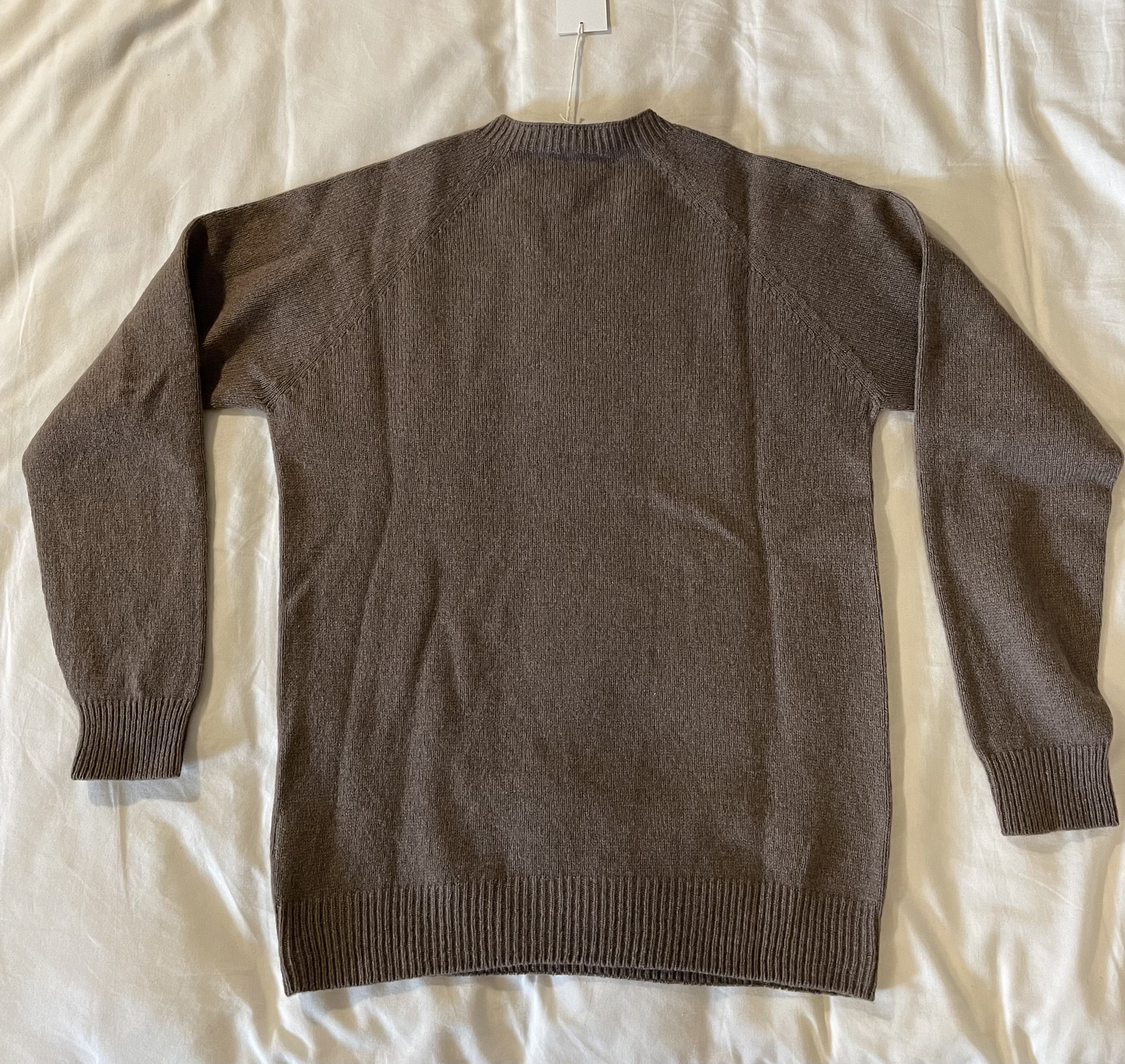 Sunspel Lambswool Crewneck Jumper Size US S / EU 44-46 / 1 - 2 Thumbnail