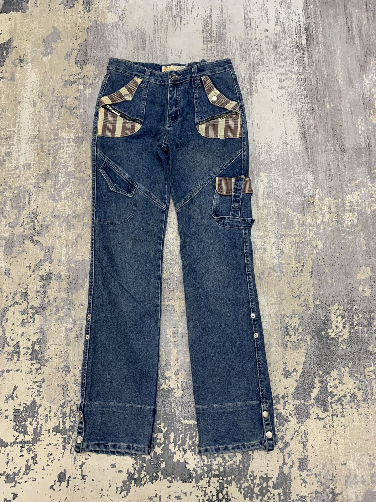If Six Was Nine Spiral Cut Ifsixwasnine Style Jeans 27x29.5 Size 27" / US 4 / IT 40 - 1 Thumbnail