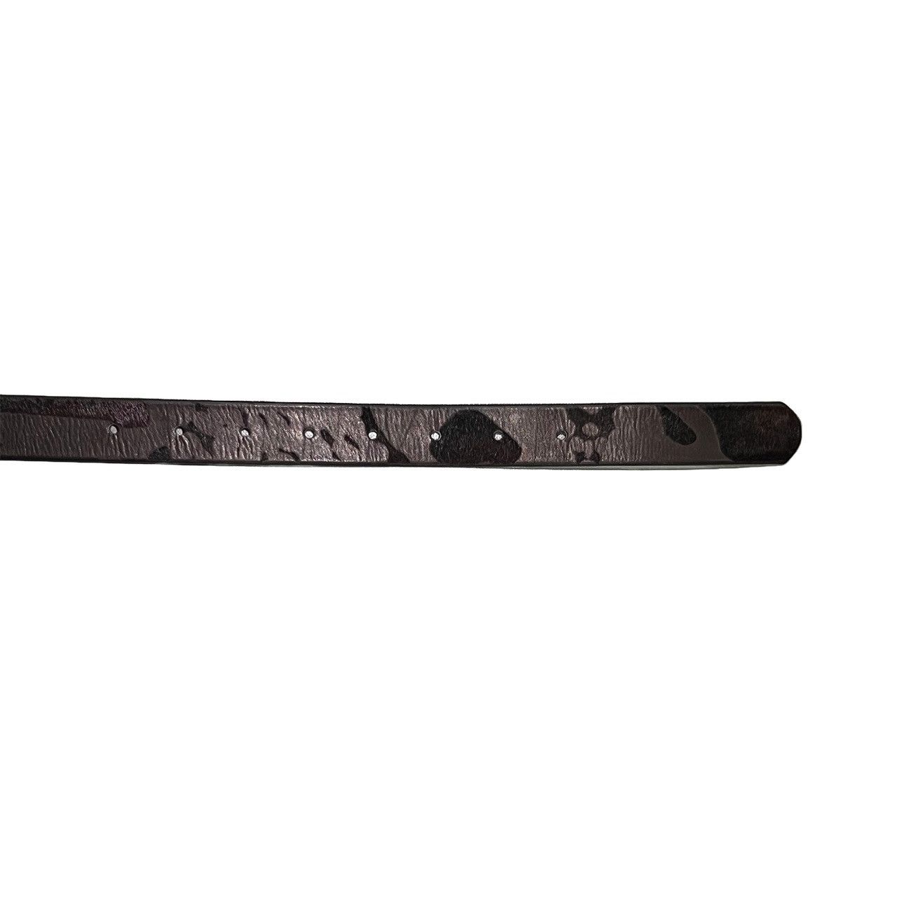 Pearled Ivory Pearled Ivory Pony Hair Belt Size 30 - 4 Thumbnail