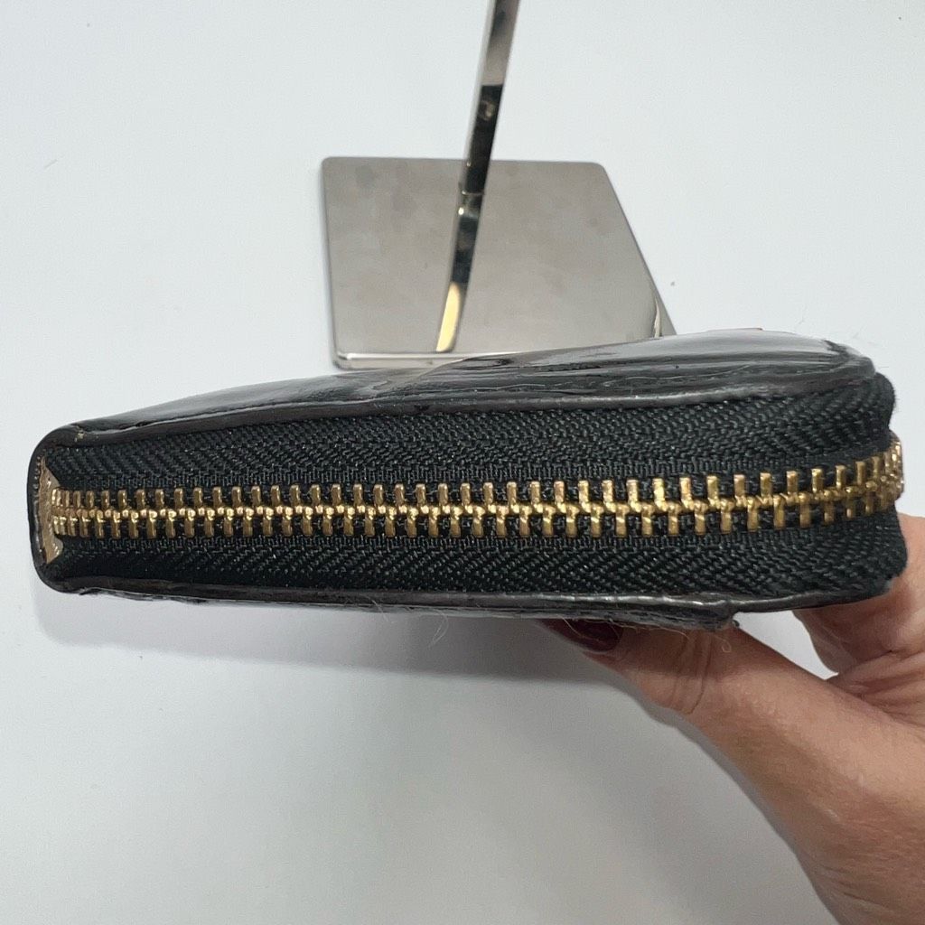 Kate Spade Kate Spade Patent Leather Long Wallet with Tan Interior Size ONE SIZE - 6 Thumbnail