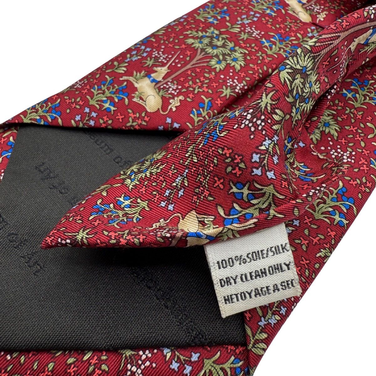 Other The Metropolitan Museum of Art Silk Tie, Red, Like New Size ONE SIZE - 5 Thumbnail