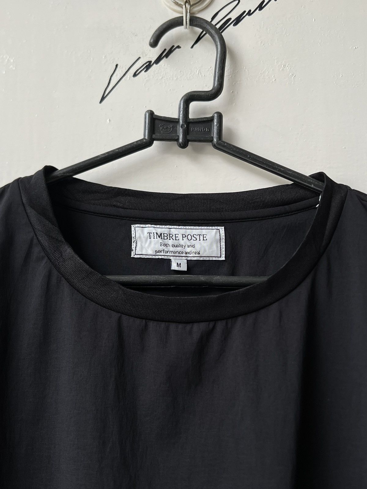 Other TIMBRE POSTE Black Boxy T-shirt Size US L / EU 52-54 / 3 - 13 Thumbnail