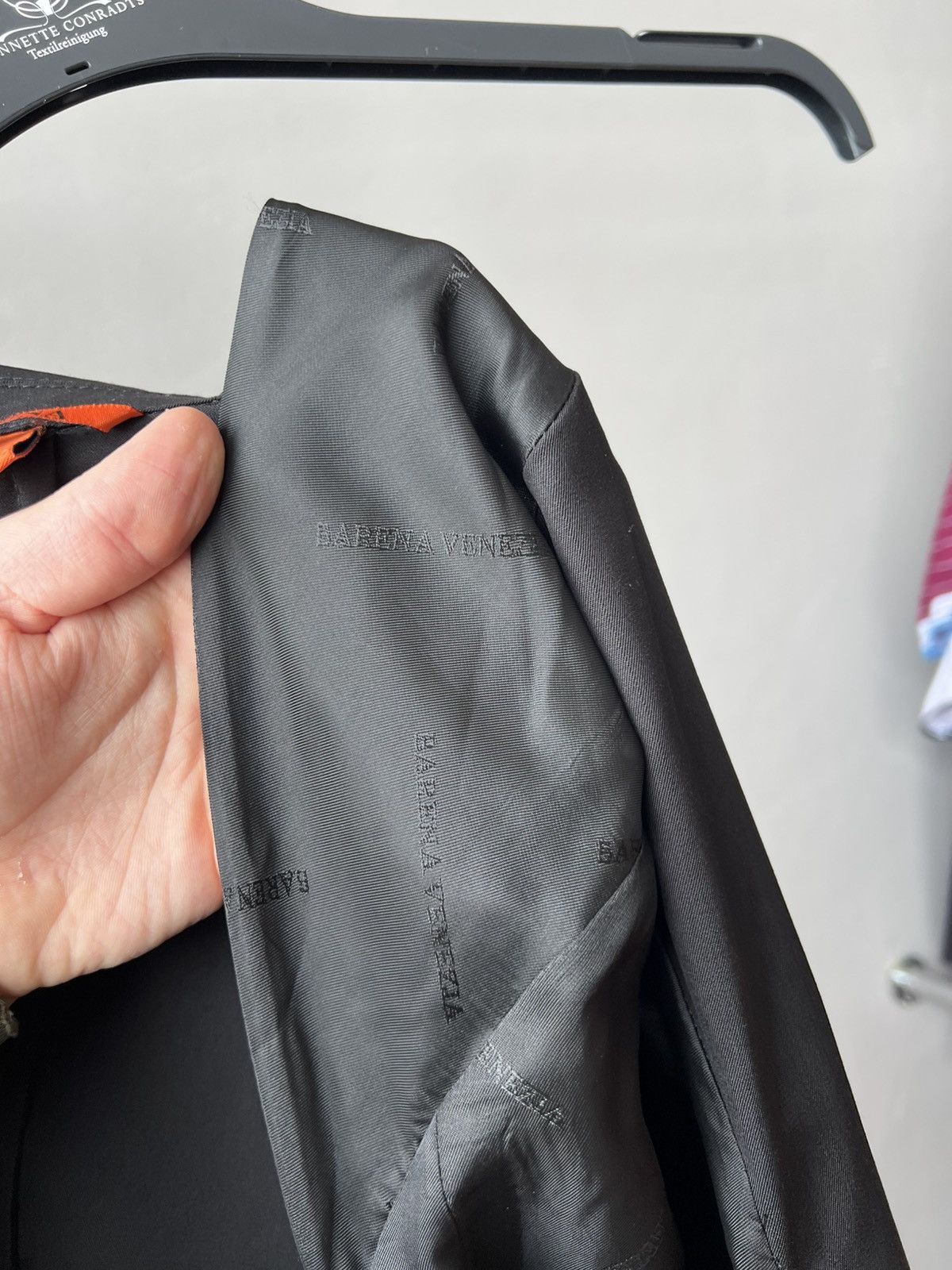 Barena Venezia BARENA VENEZIA BLACK CLASSIC MENS WOOL BLAZER JACKET SIZE 50 Size 50R - 12 Thumbnail