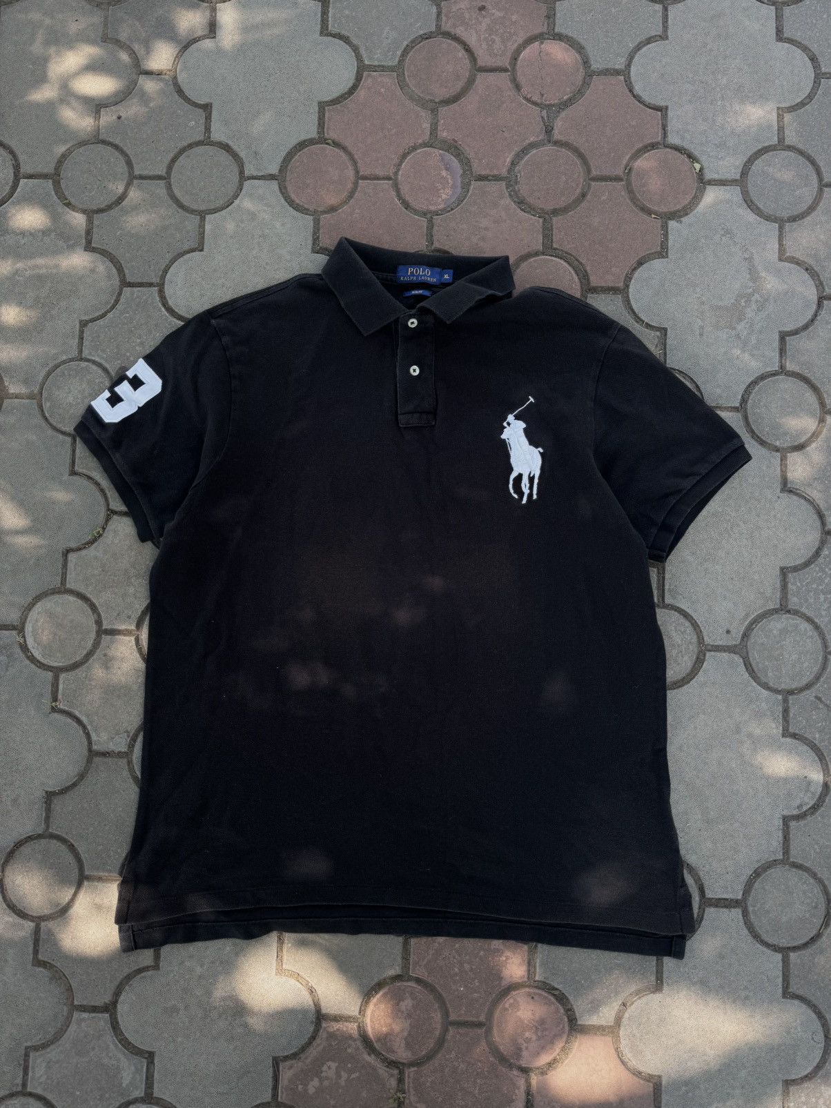 Polo Ralph Lauren Vintage Ralph Lauren Big Pony Polo Tee Size US XL / EU 56 / 4 - 2 Thumbnail