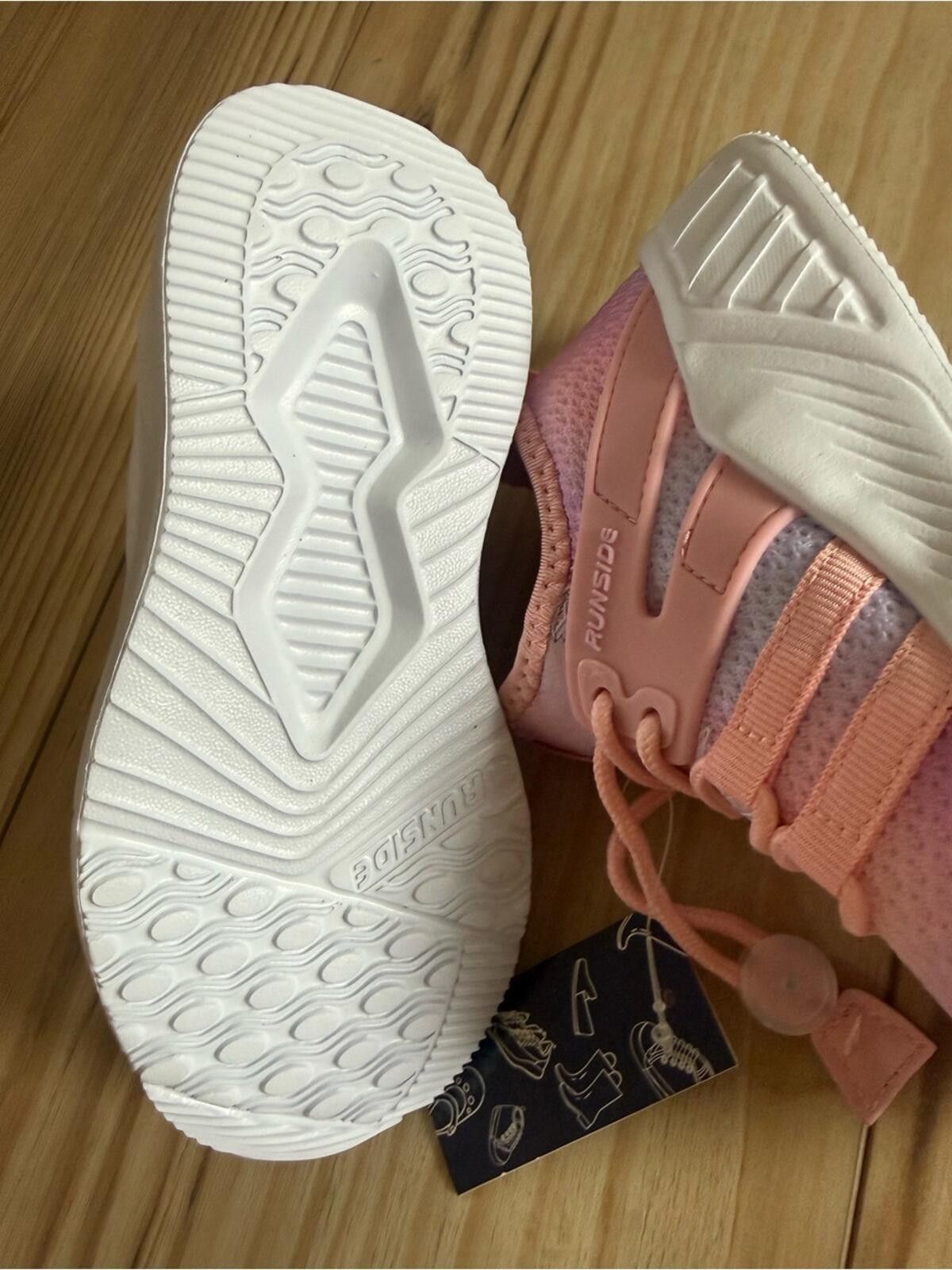 Other Children's Pink Gradient Slip-On Athletic Sneakers Size US 11 / EU 44 - 3 Thumbnail