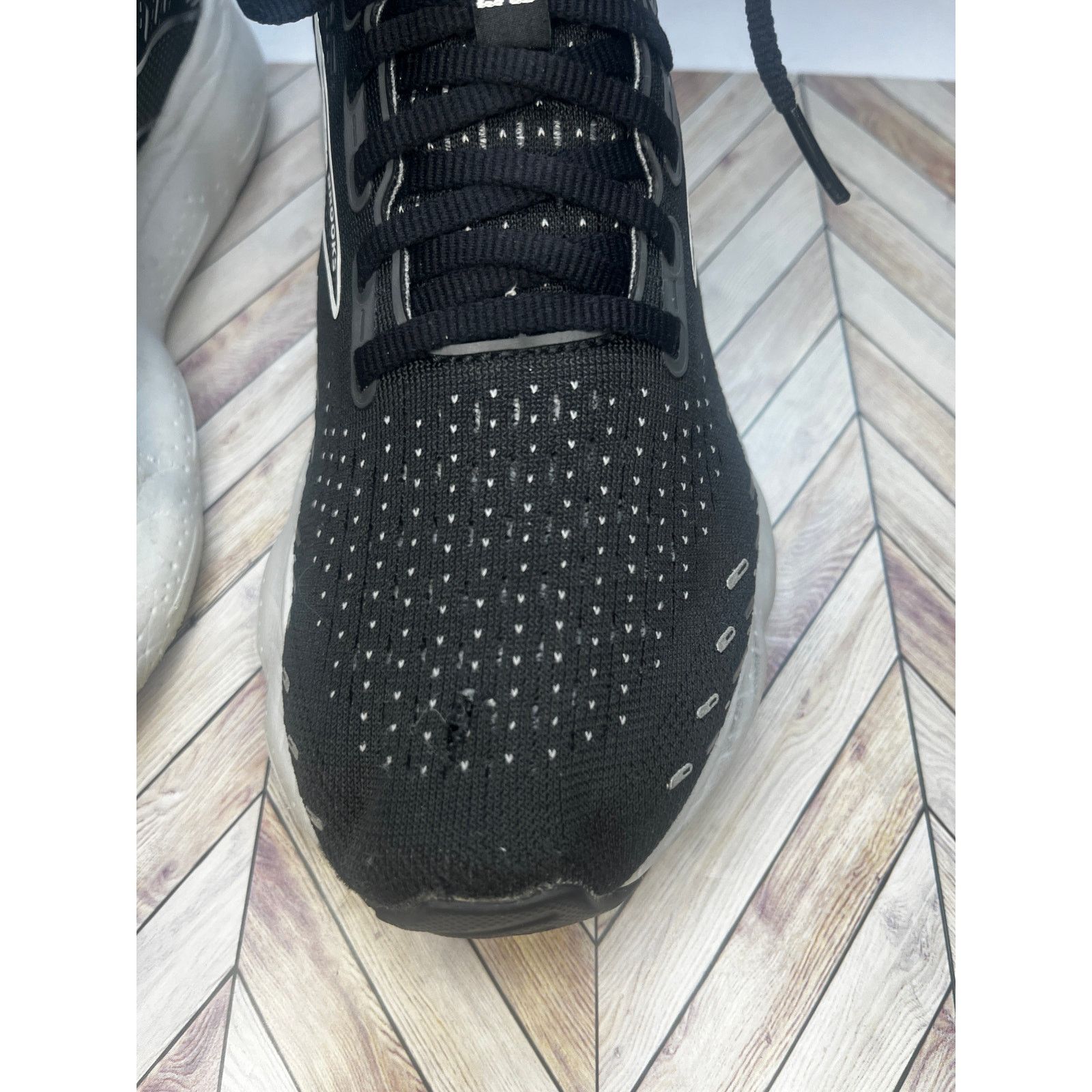 Brooks Brooks Glycerin 20 Running Shoes Black/White/Alloy Wide US 8 Size US 8 / IT 38 - 11 Thumbnail