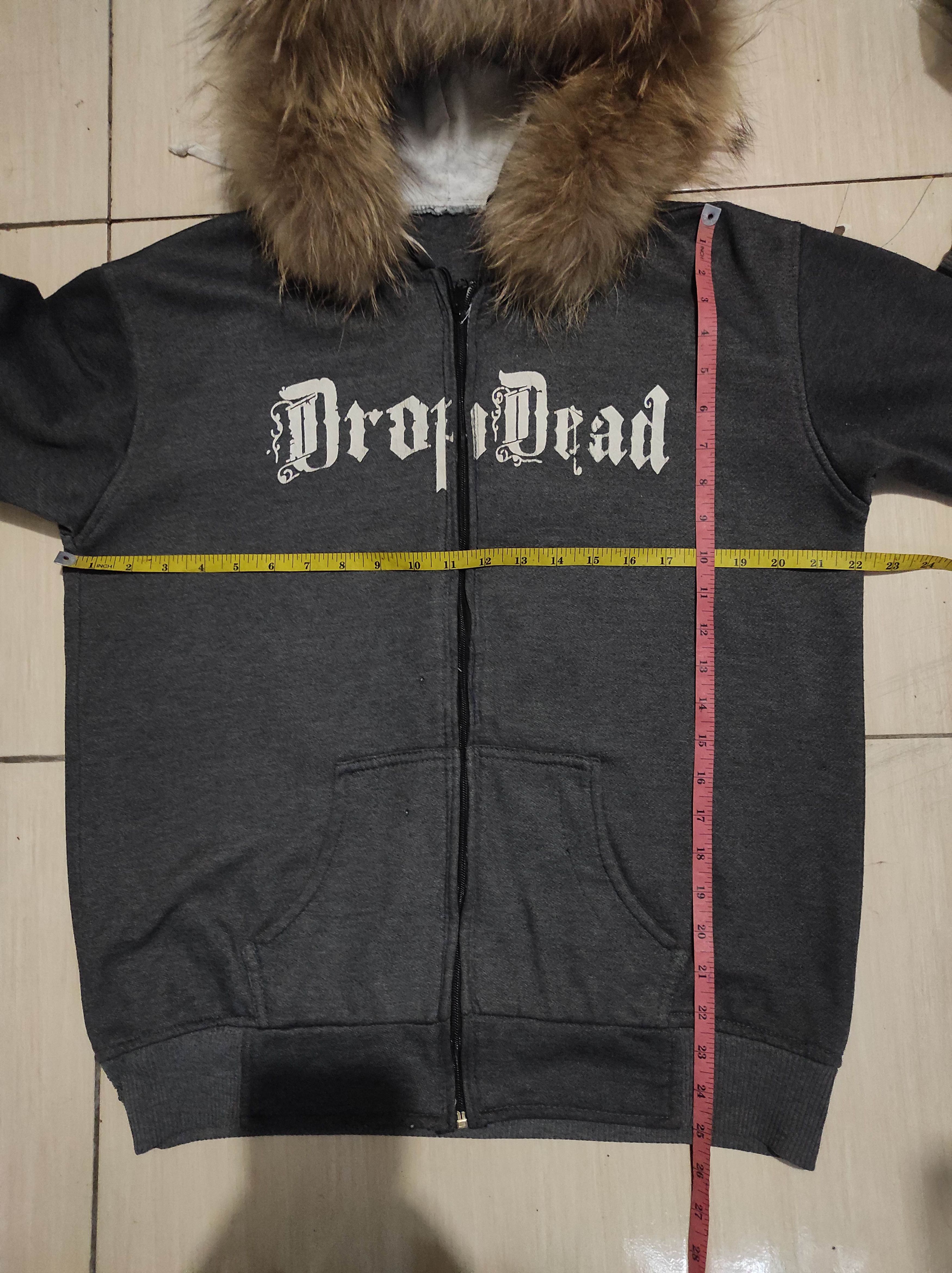 Japanese Brand Drop Dead Zip Fur Hoodie LGB IfSixWasNine style Size US M / EU 48-50 / 2 - 21 Thumbnail