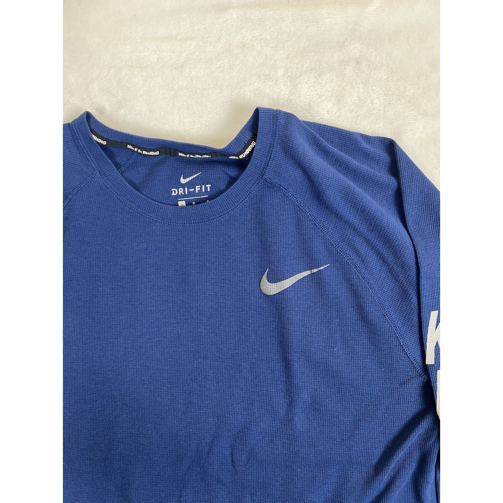 Nike Nike Waffle Flash Breathe DRI-FIT Long Sleeve Shirt Size Lar Size US L / EU 52-54 / 3 - 5 Thumbnail