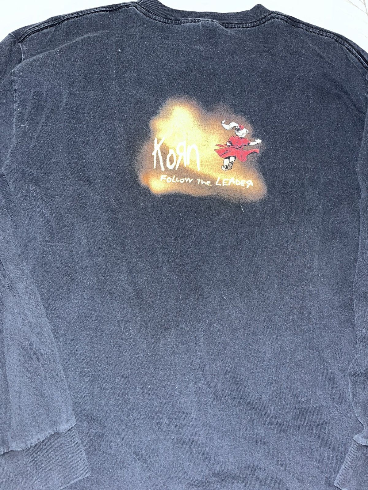 Vintage Vintage 1998 Korn Follow The Leader Long Sleeve Shirt Size US L / EU 52-54 / 3 - 2 Thumbnail