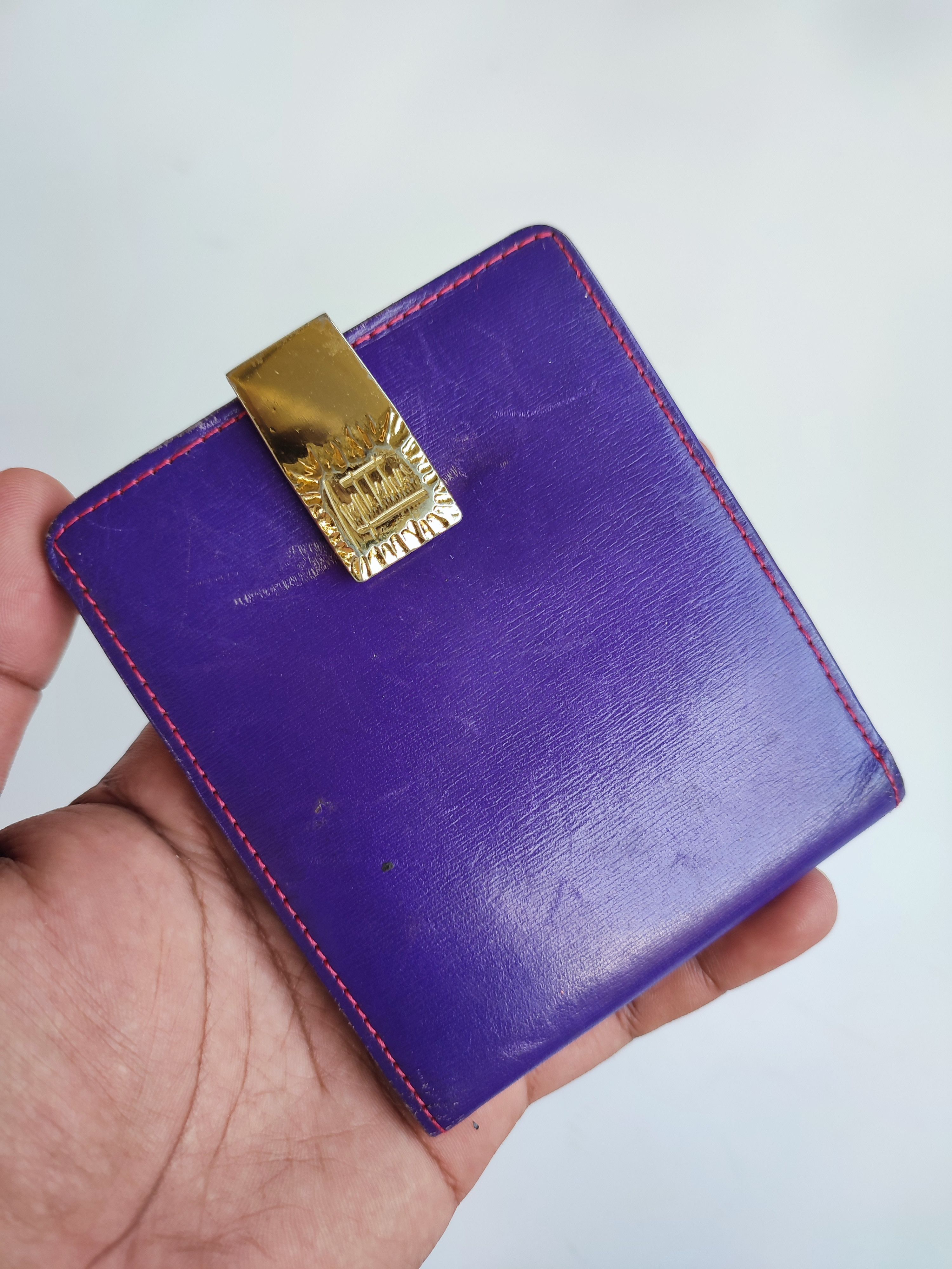 Angelo Nardelli × Leather ANGELO TARLAZZI BIFOLD WALLET Size ONE SIZE - 1 Thumbnail