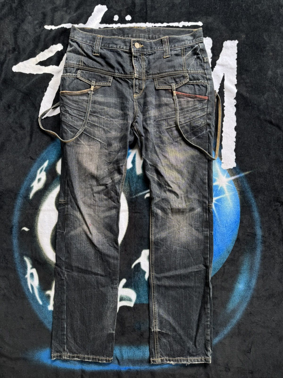 Japanese Brand × PPFM × Vintage PPFM Denim Jeans Size US 31 - 1 Thumbnail