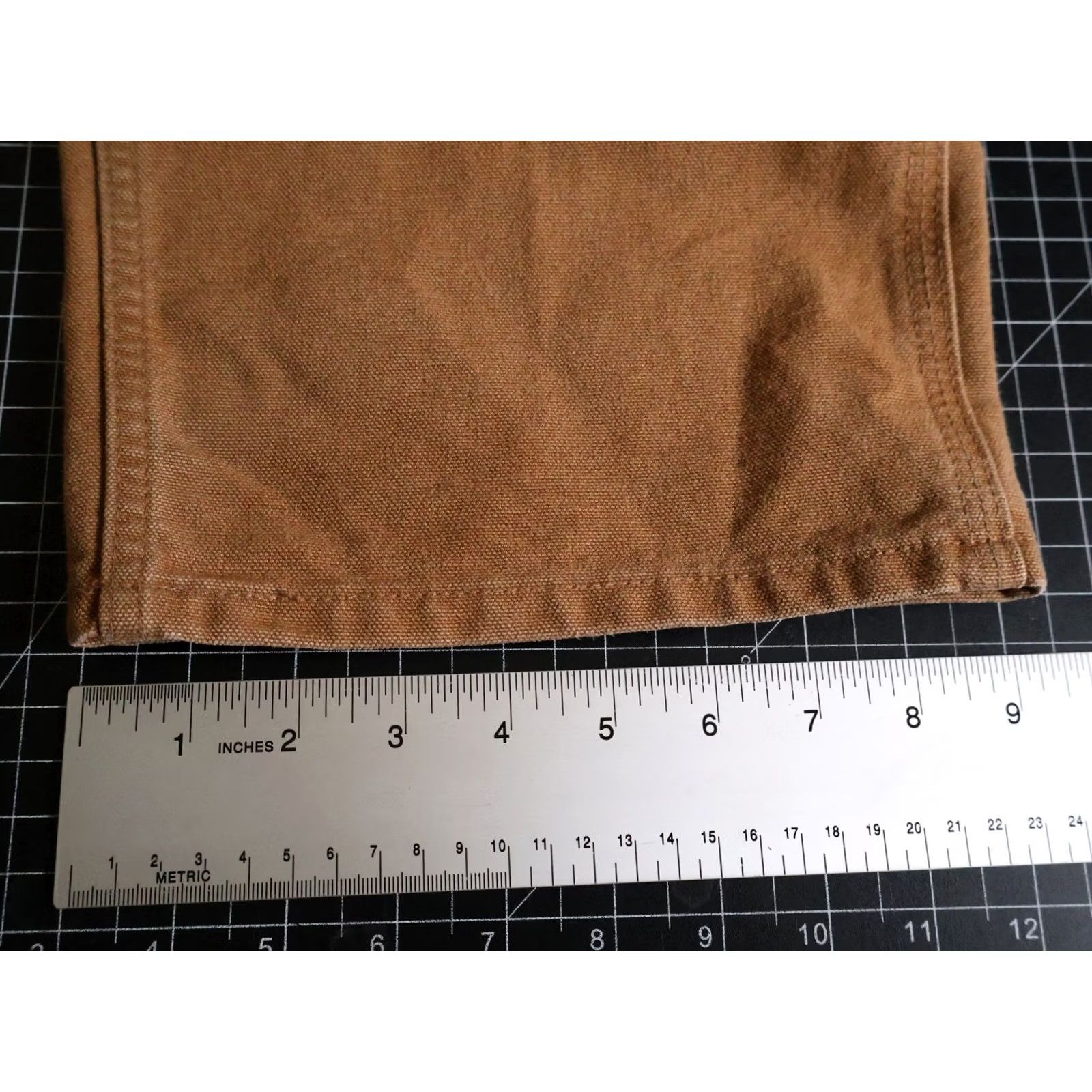 Carhartt Carhartt Pants Carhartt Canvas Carpenter Mens 31 x 28 Brown Distressed Workwear Casual Brown Mens 31x28 Size US 31 - 7 Thumbnail