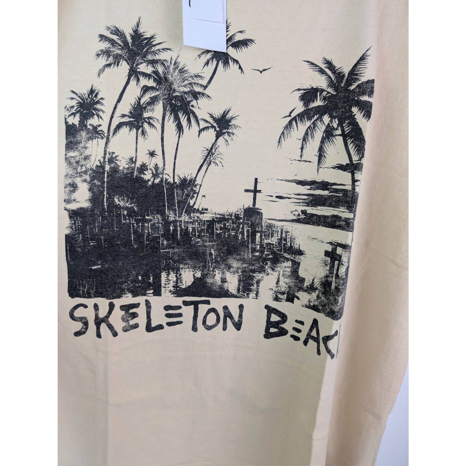 Gallery Dept. o1rshd1 Skeleton Beach Sleeveless T-Shirt in Beige Size US XL / EU 56 / 4 - 9 Thumbnail