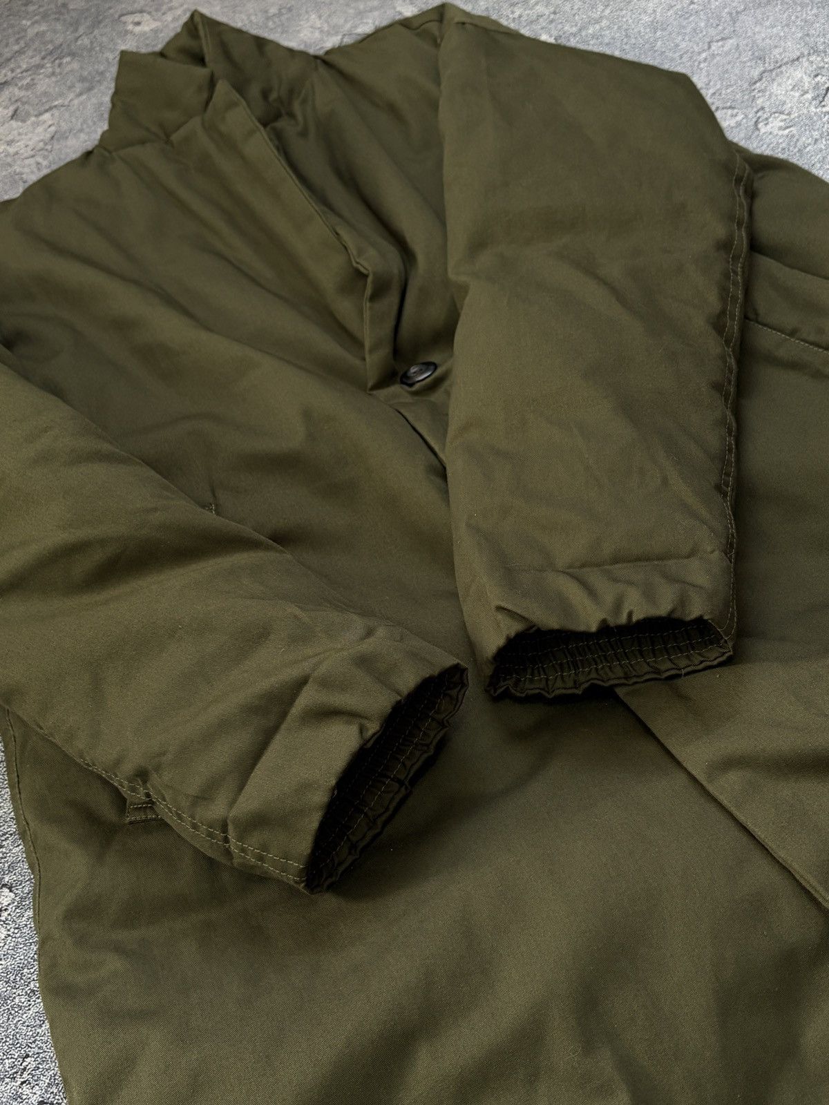 Japanese Brand The Loft Labo Olive Green Down Coat Made in Japan 1/Small Size US S / EU 44-46 / 1 - 12 Thumbnail