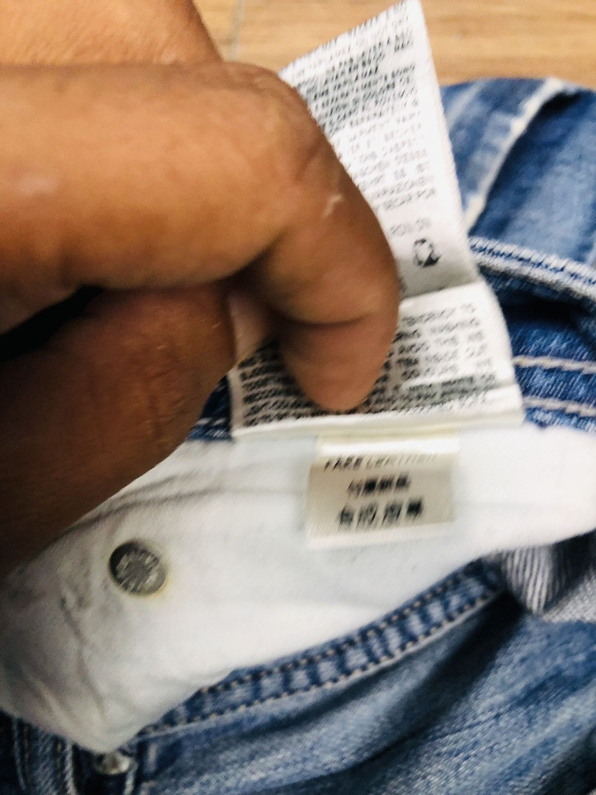 Diesel Diesel Industry Distress Jeans (33) Size US 31 - 15 Thumbnail