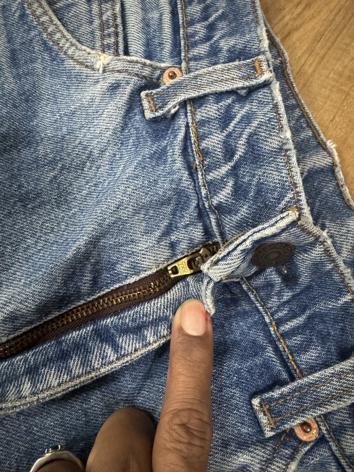 Levi's × Vintage Vintage Levis 505 Jeans Size US 33 - 2 Thumbnail