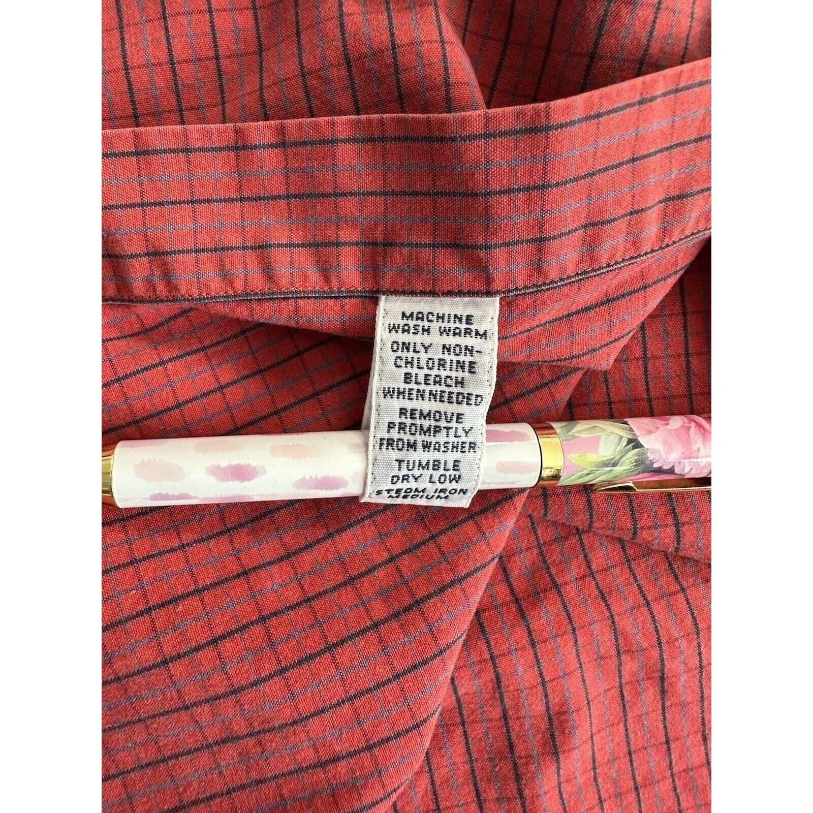 Ralph Lauren Ralph Lauren Button Shirt Blake Medium Red/Blue Check w/Pony Size US M / EU 48-50 / 2 - 9 Thumbnail