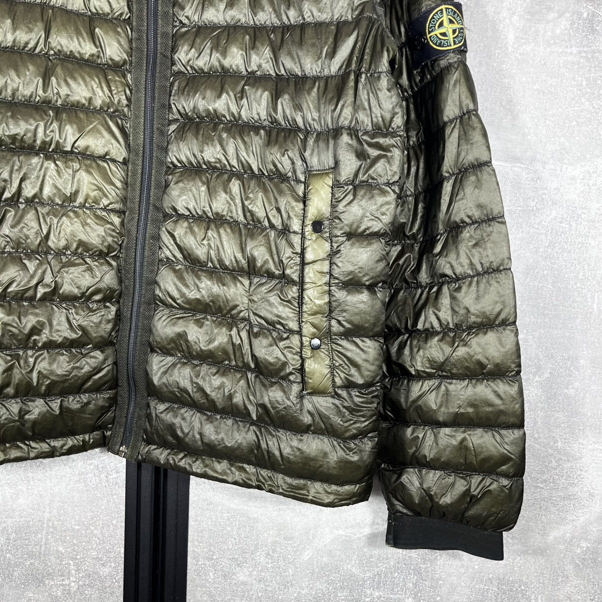 Stone Island STONE ISLAND GARMENT DYED DOWN 26 GR X DOWN PUFFER JACKET Size US L / EU 52-54 / 3 - 5 Thumbnail