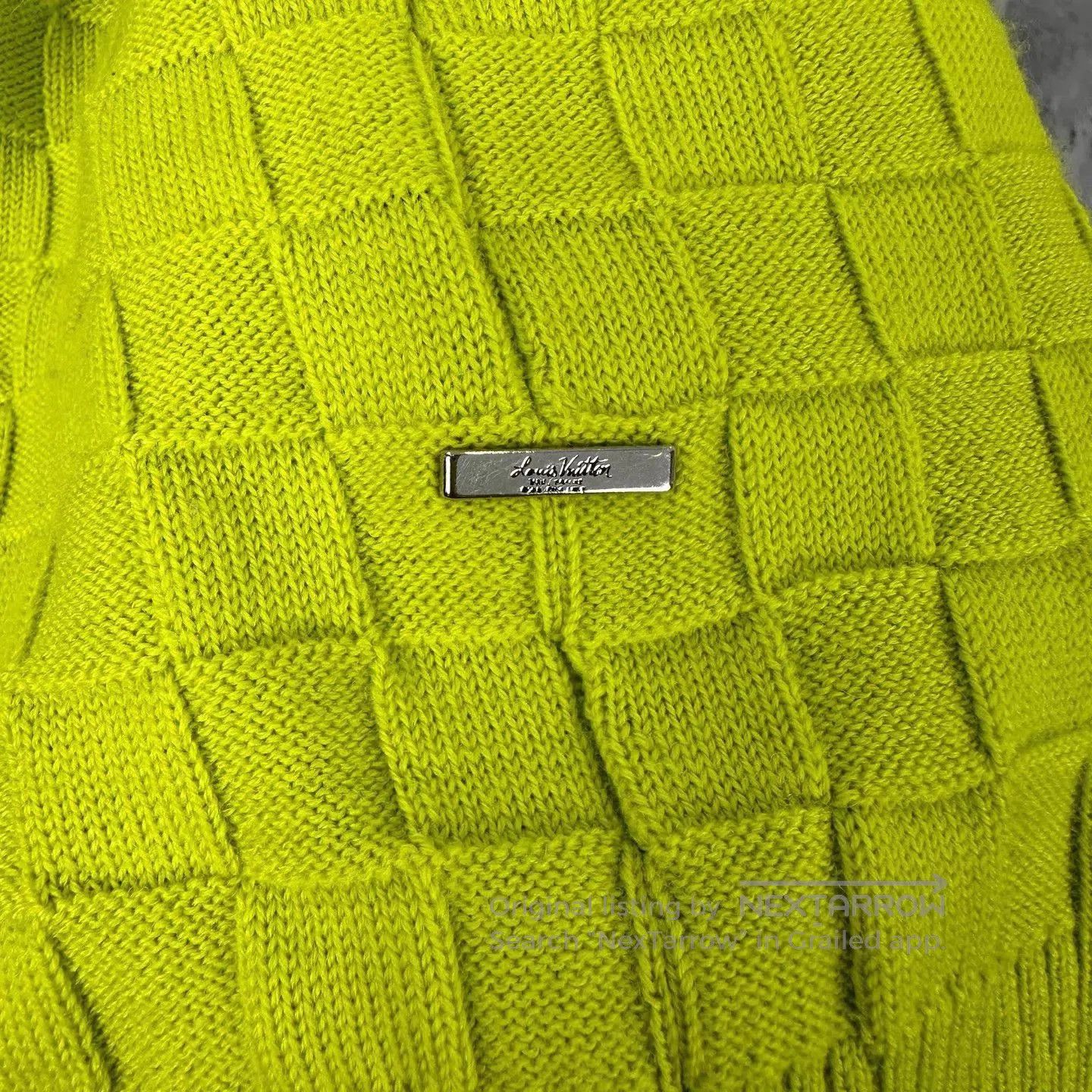 Louis Vuitton Bright Checkered Long Sleeve Sweater. Size US M / EU 48-50 / 2 - 4 Thumbnail