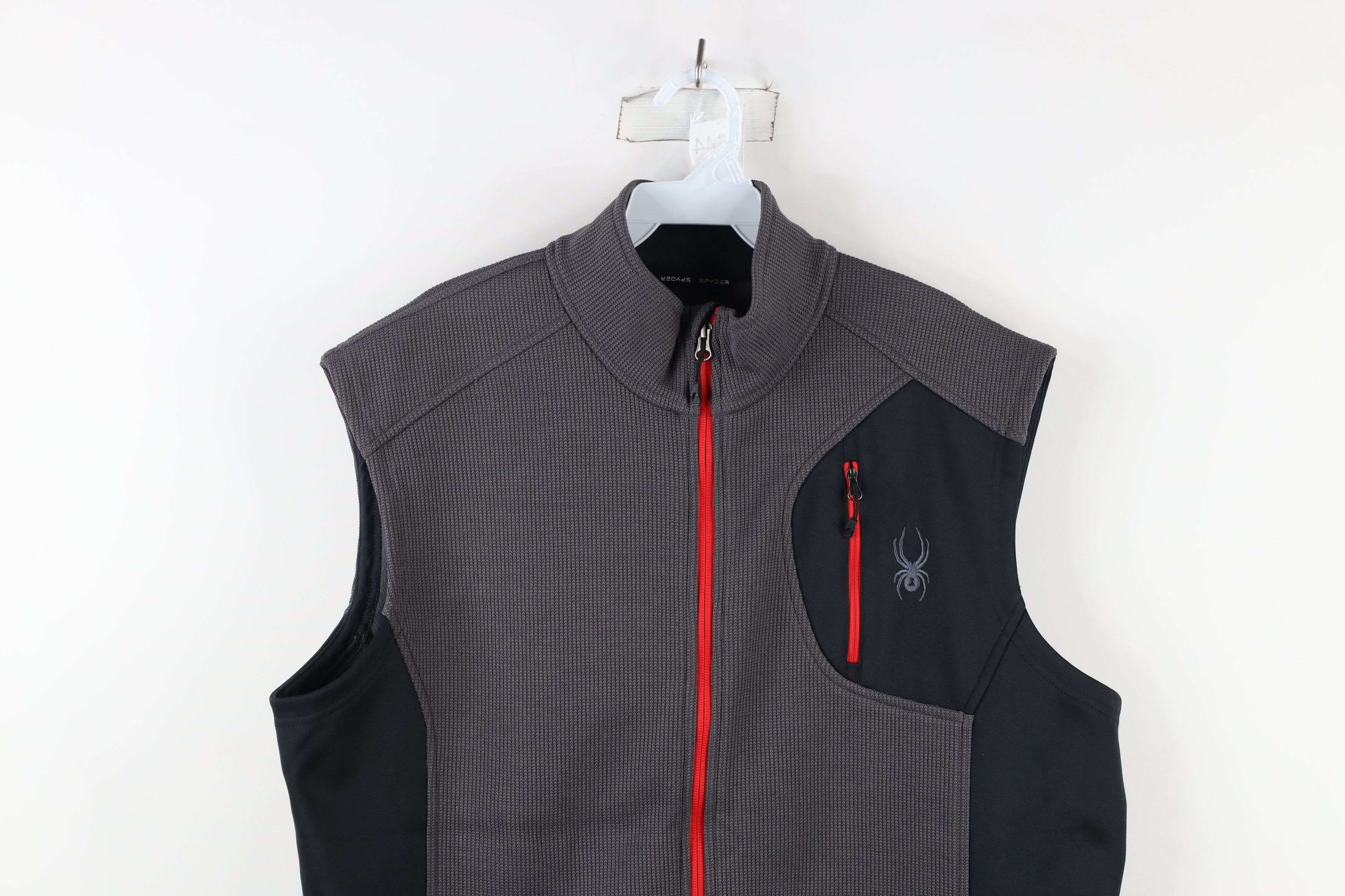 Spyder × Vintage Spyder Bandit Lightweight Stryke Full Zip Vest Jacket Gray Size US XL / EU 56 / 4 - 2 Thumbnail