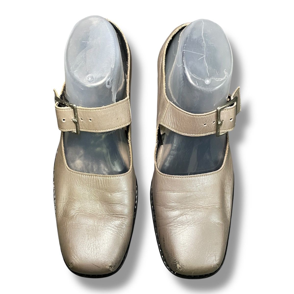 Comme des Garcons Homme Plus RARE Comme des Garcons Homme Plus Square Toe Mary Janes Size US 7.5 / IT 37.5 - 3 Thumbnail