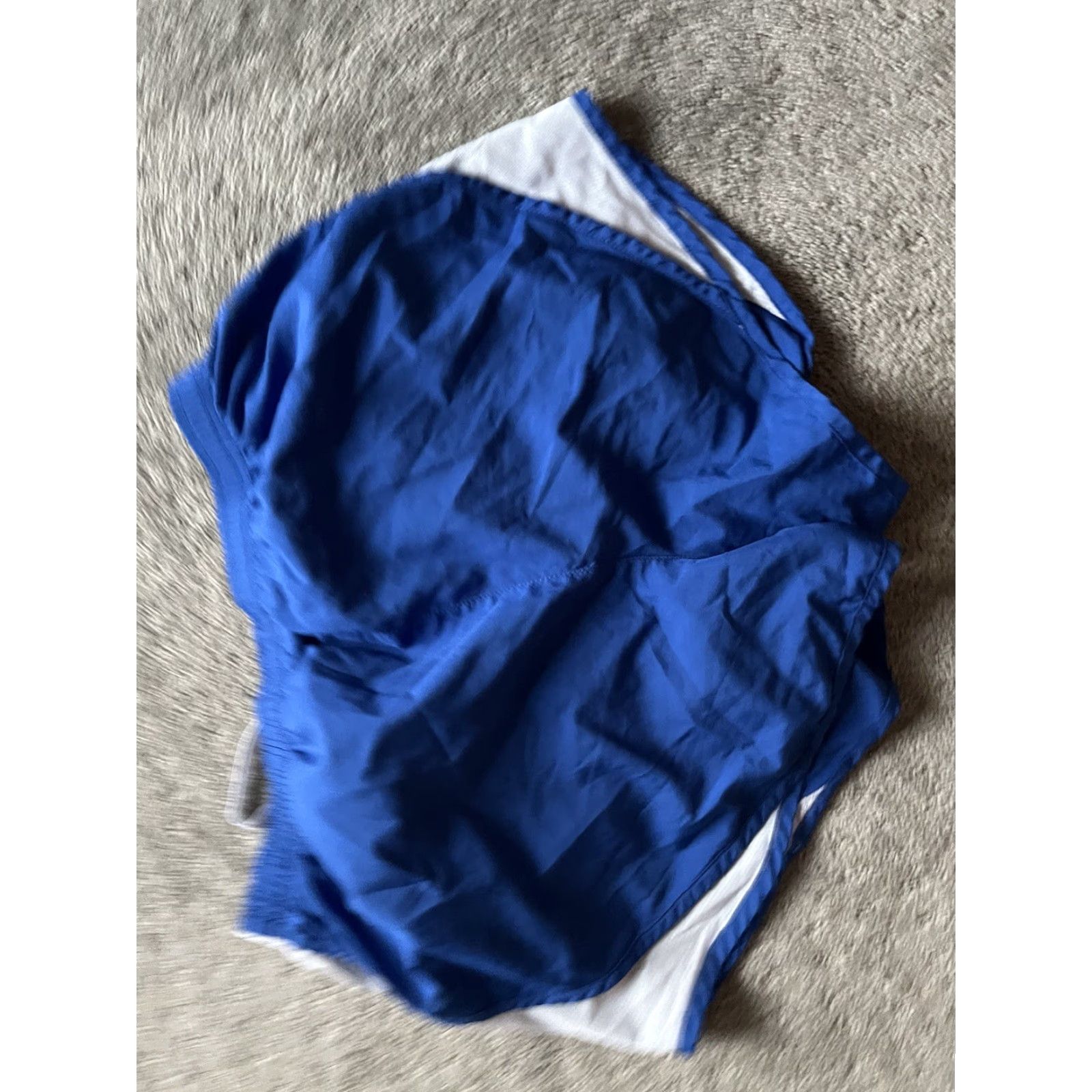 Nike Nike Dri Fit Tempo Running Shorts Blue Lined Women's Medium Active Delaware UNIV Size 32" / US 10 / IT 46 - 4 Thumbnail