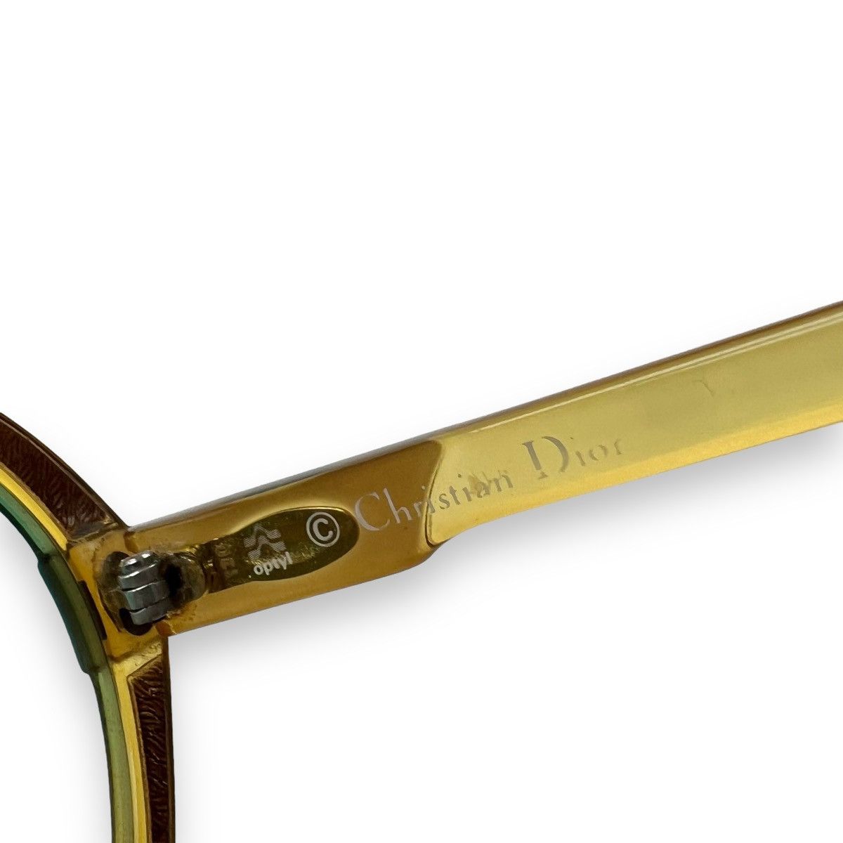 Dior Christian Dior 1980’s 2214 Sunglasses w/ Custom Blue Lenses Size ONE SIZE - 5 Thumbnail