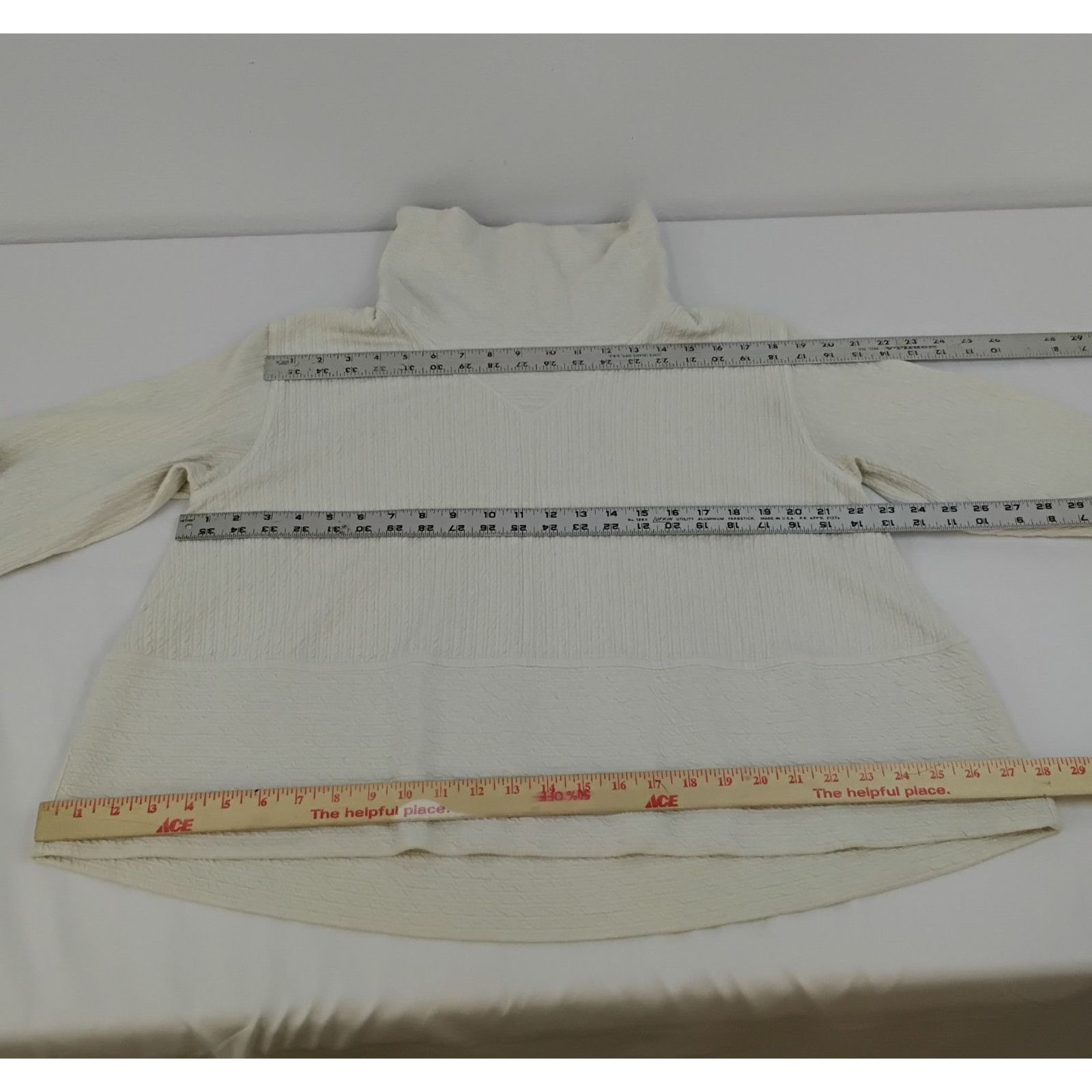 Lululemon Lululemon Funnel-Neck Sweater Women's M White Athleisure Size M / US 6-8 / IT 42-44 - 8 Thumbnail