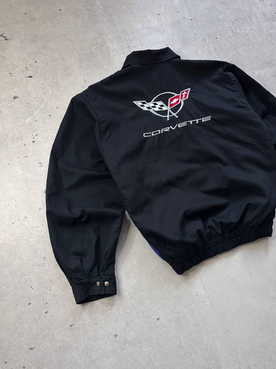 Vintage Corvette Team Race Jacket Y2K Formula NASCAR Size US L / EU 52-54 / 3 - 2 Thumbnail
