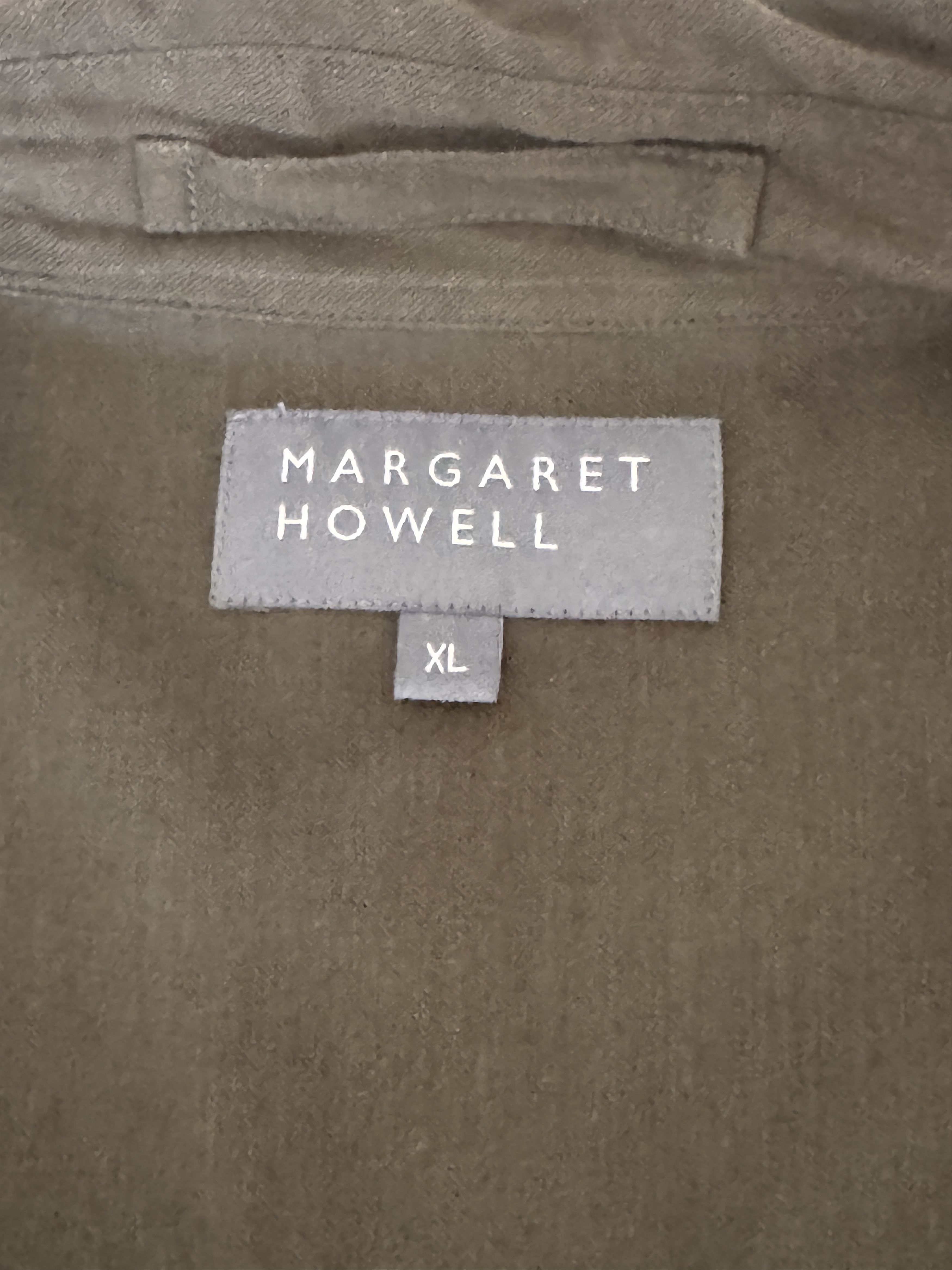 Margaret Howell Inverted Pocket Button Up Shirt Cotton Wool Twill Size US XL / EU 56 / 4 - 3 Thumbnail