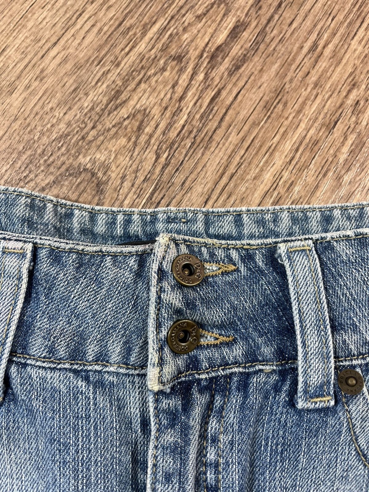 Dolce & Gabbana Dolce & Gabbana Vintage Skirt Big Logo Size 27" / US 4 / IT 40 - 6 Thumbnail