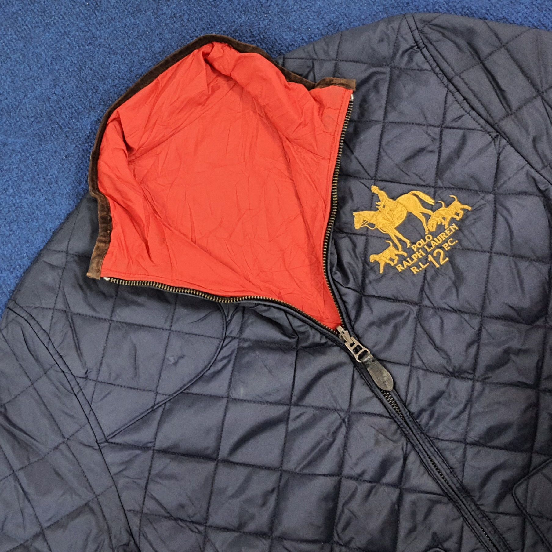 Polo Ralph Lauren × Vintage Vintage POLO Ralph Lauren Light Puffer Reversible Jacket Size US S / EU 44-46 / 1 - 5 Thumbnail