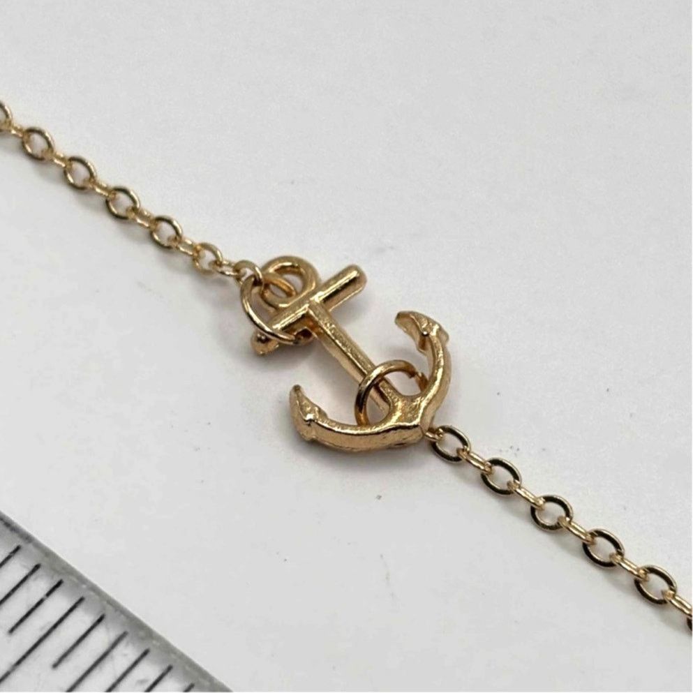Other Gold Anchor Anklet Size ONE SIZE - 2 Thumbnail