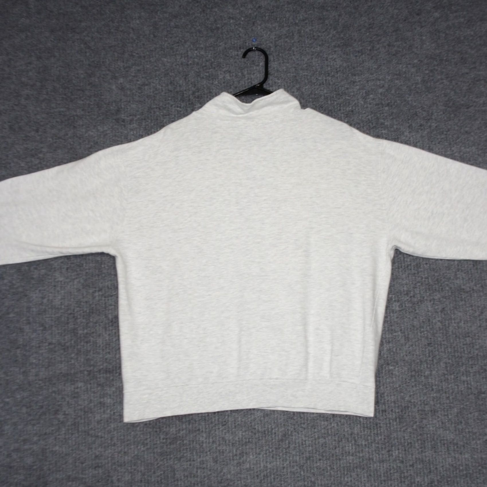 CO Montauk Clothing Co Sweatshirt Mens L Light Gray Quarter Zip Pullover New York Size US L / EU 52-54 / 3 - 6 Thumbnail