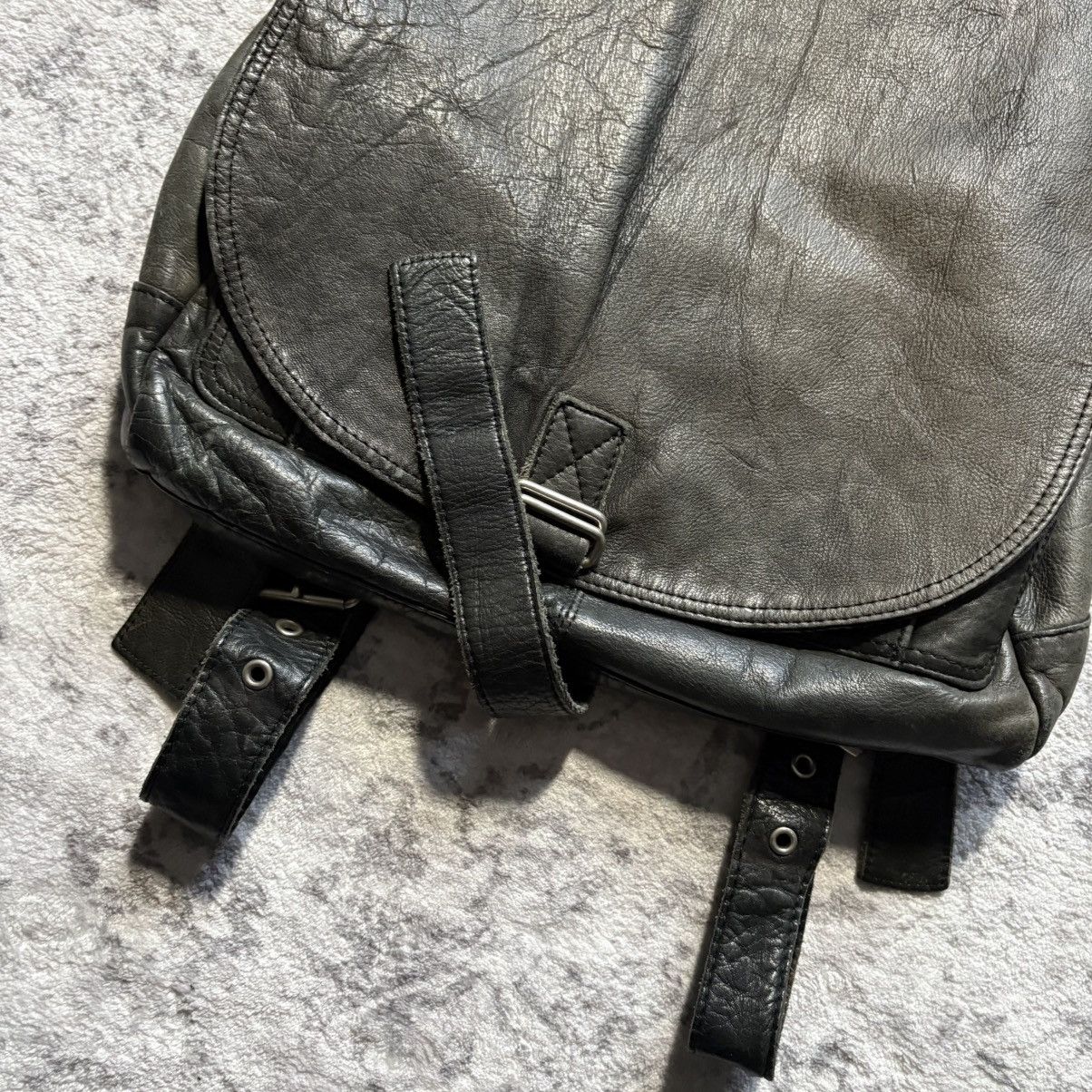 Y's for Men Y’s For Men Cowhide Leather Flap Backpack Size ONE SIZE - 2 Thumbnail