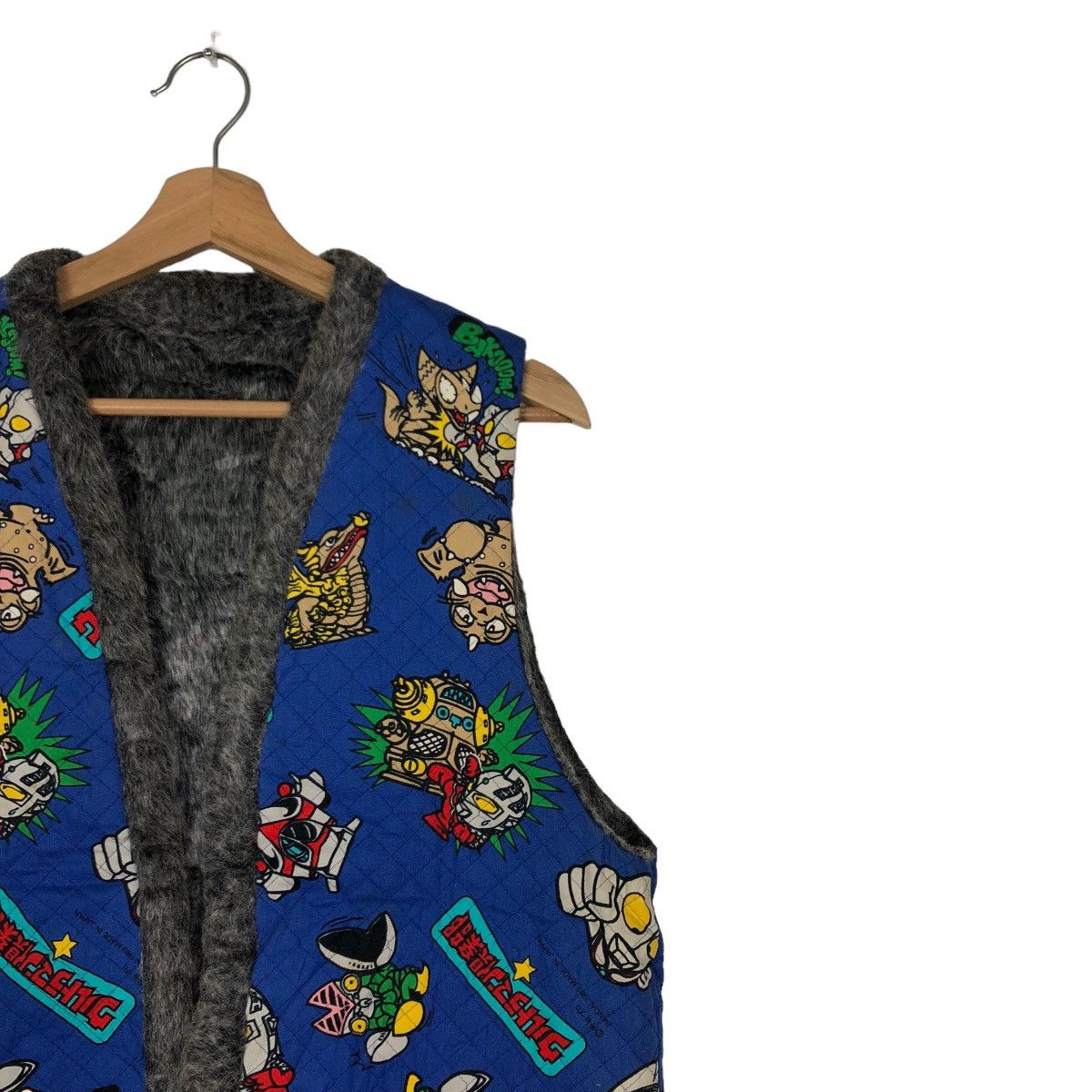 Cartoon Network 🔥90’s Famous Cartoon Show Movie Ultra-man Vest Full Print Size US M / EU 48-50 / 2 - 6 Thumbnail