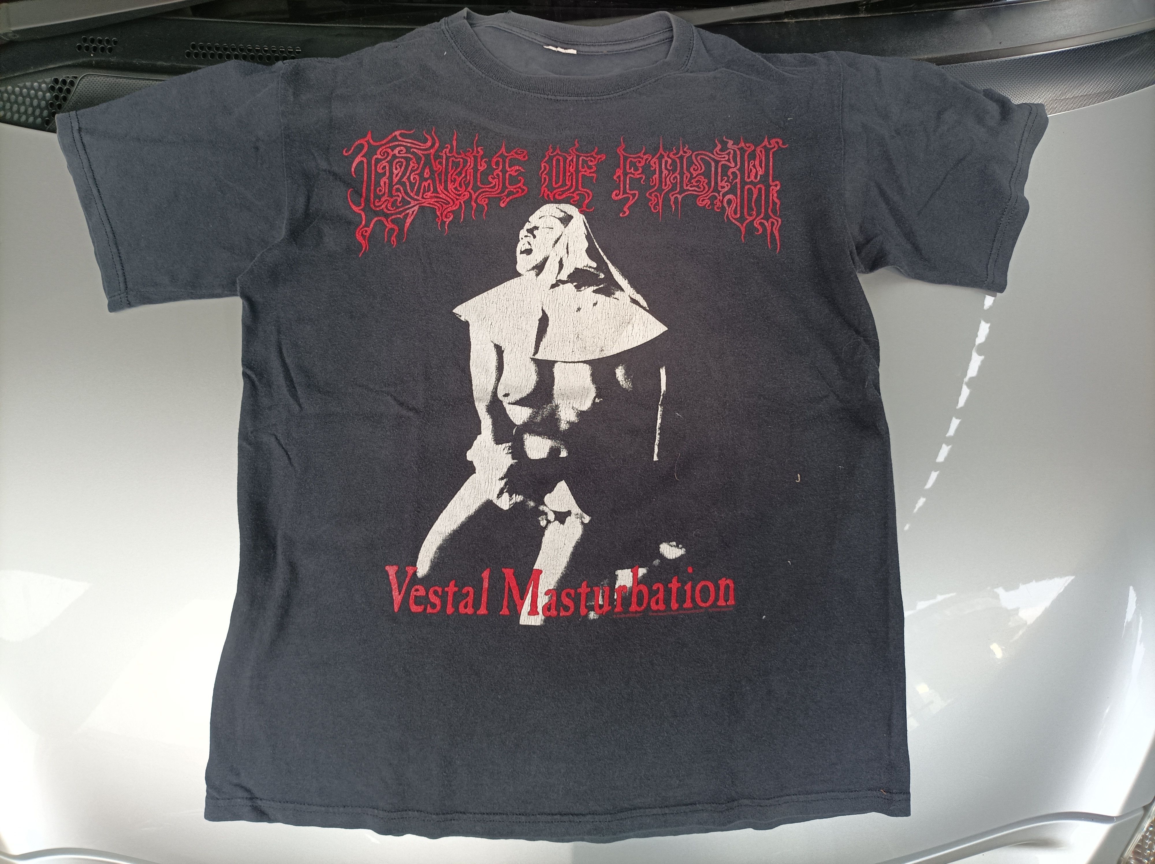 Tour Tee 🔥 BAND cradle of filth vestal masturbation | Grailed