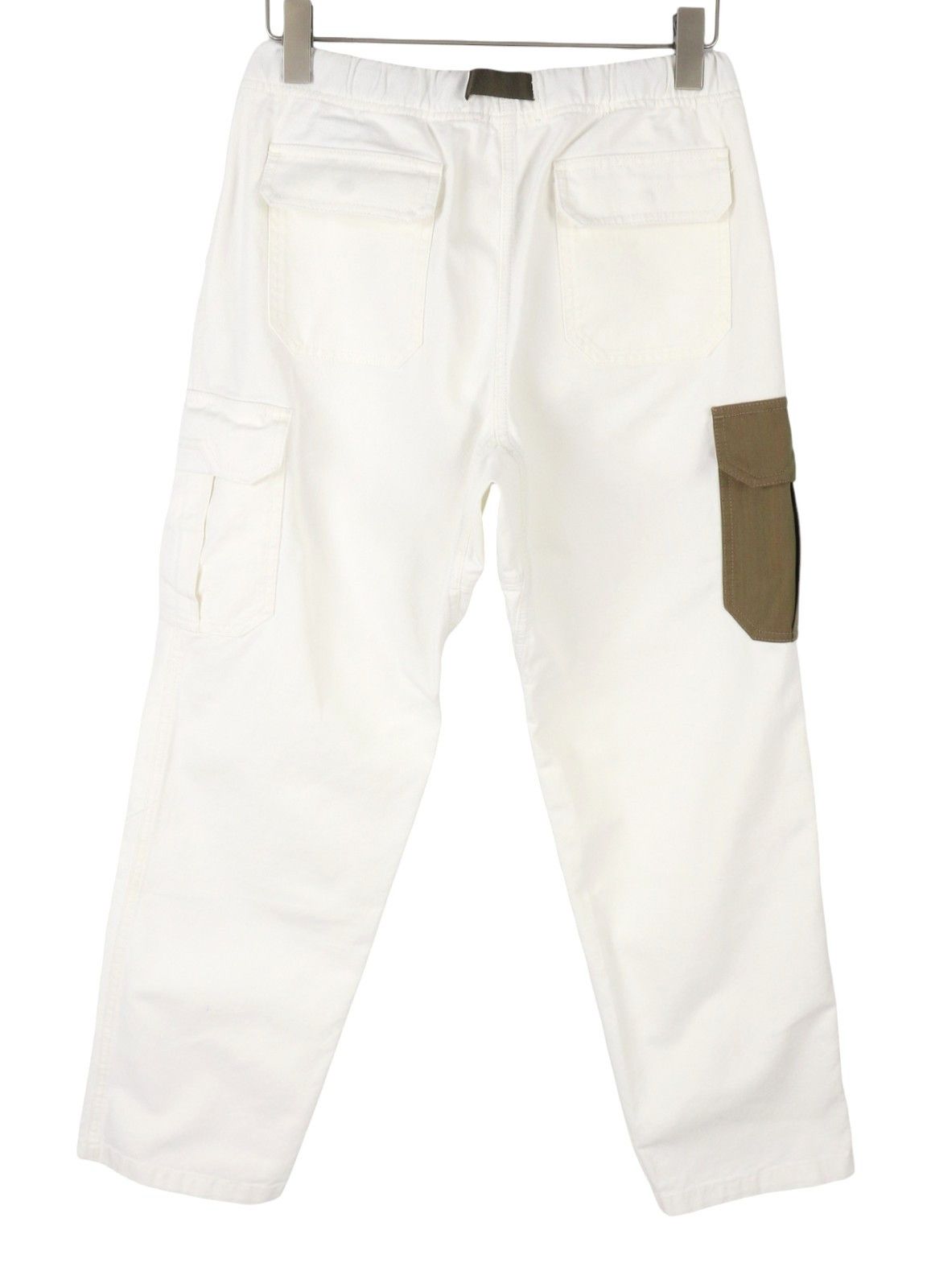 SEASE AM08 CARGO BELT W30 White Elastic Waist 89919 Size US 30 / EU 46 - 4 Thumbnail