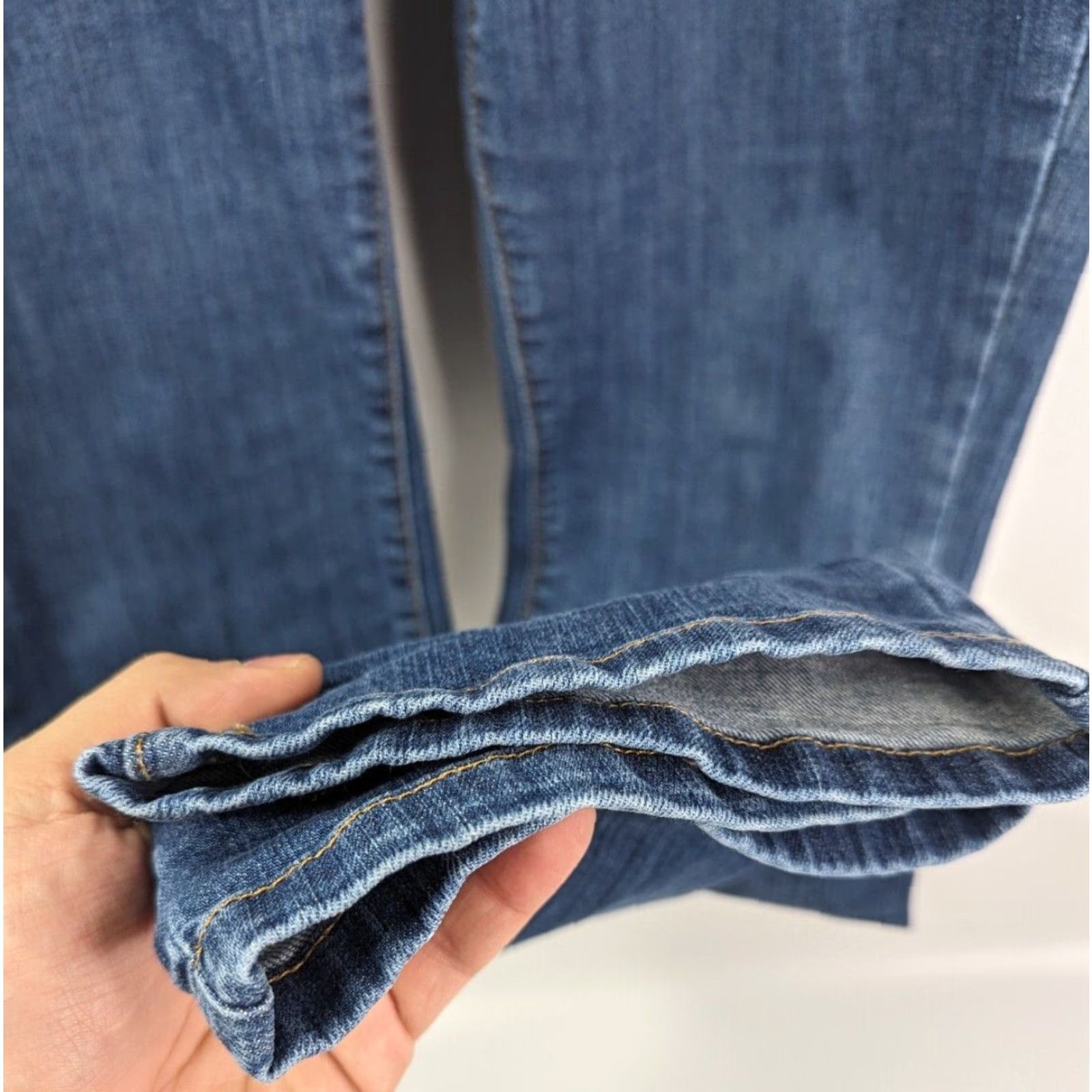 Vintage LL Bean Classic Fit Women's Size 14 M/T Jeans True Shape Slim Leg 284078 Size 36" / US 14 / IT 50 - 3 Thumbnail