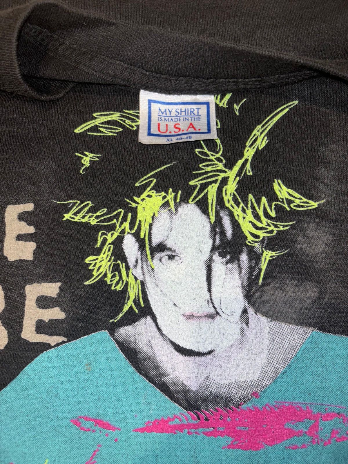 Band Tees 1986 The Cure Beach Party Tour Shirt Size US XL / EU 56 / 4 - 6 Thumbnail