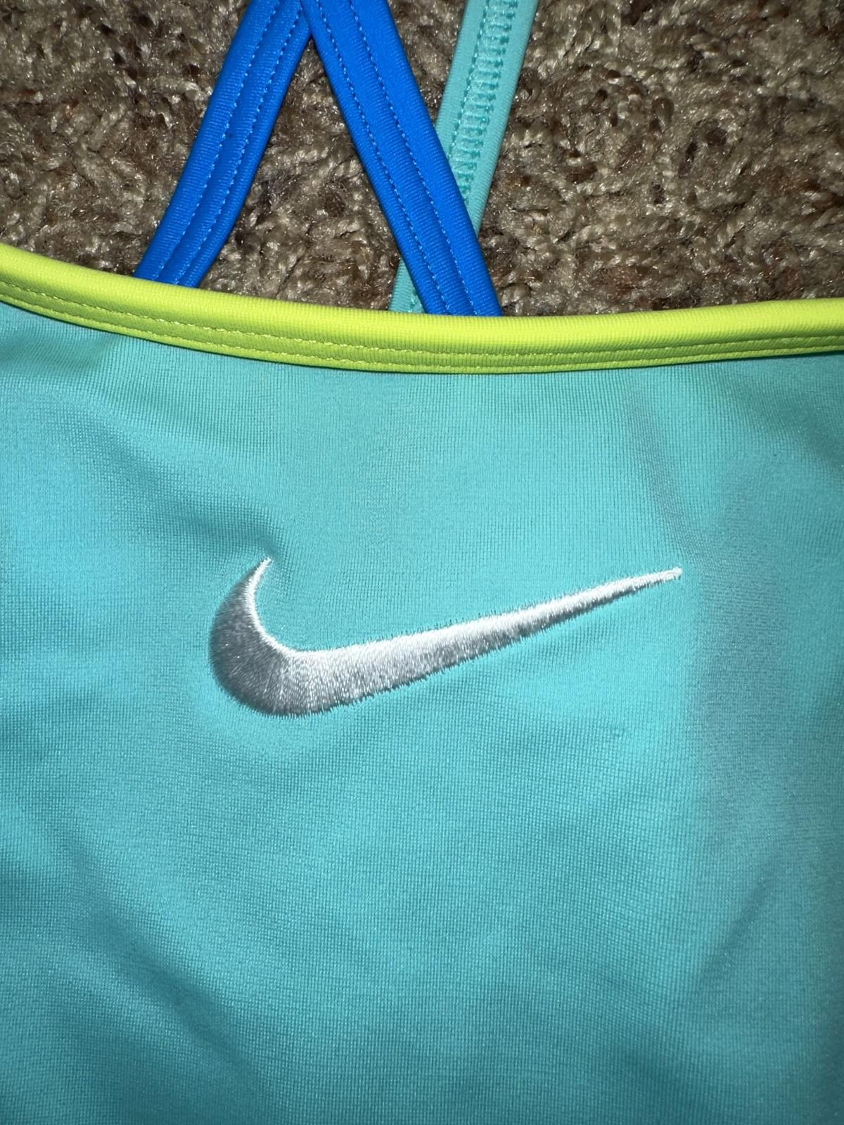 Nike Nike Essential Big Kids' (Girls') T-Crossback Tankini Set Size ONE SIZE - 2 Thumbnail