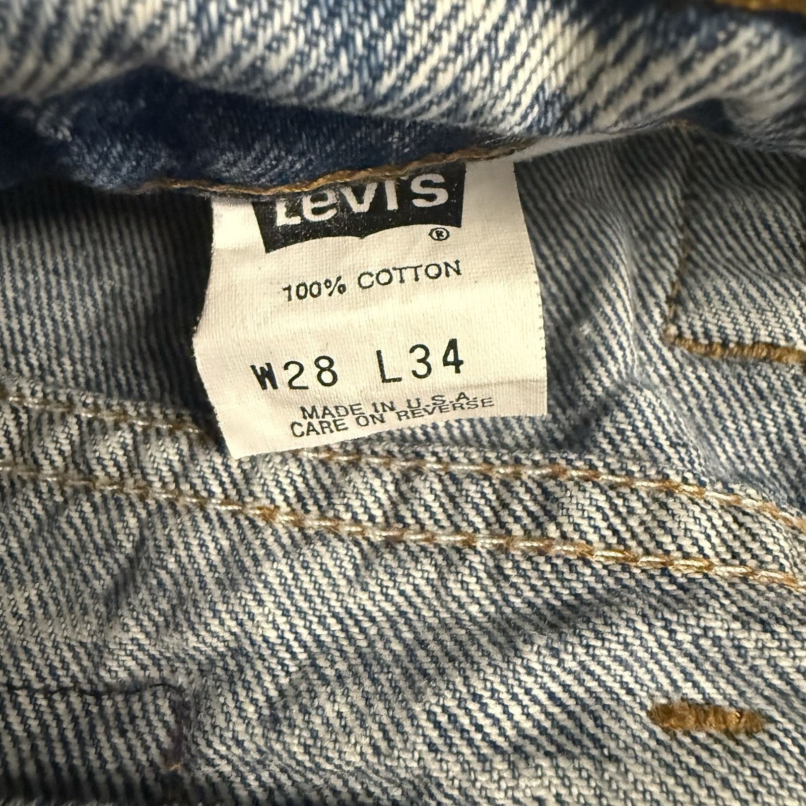 Levi's × Vintage Vintage Levis Denim Cut Off Acid Wash Shorts Womens 28x6 Size 25" / US 0 / IT 36 - 10 Thumbnail