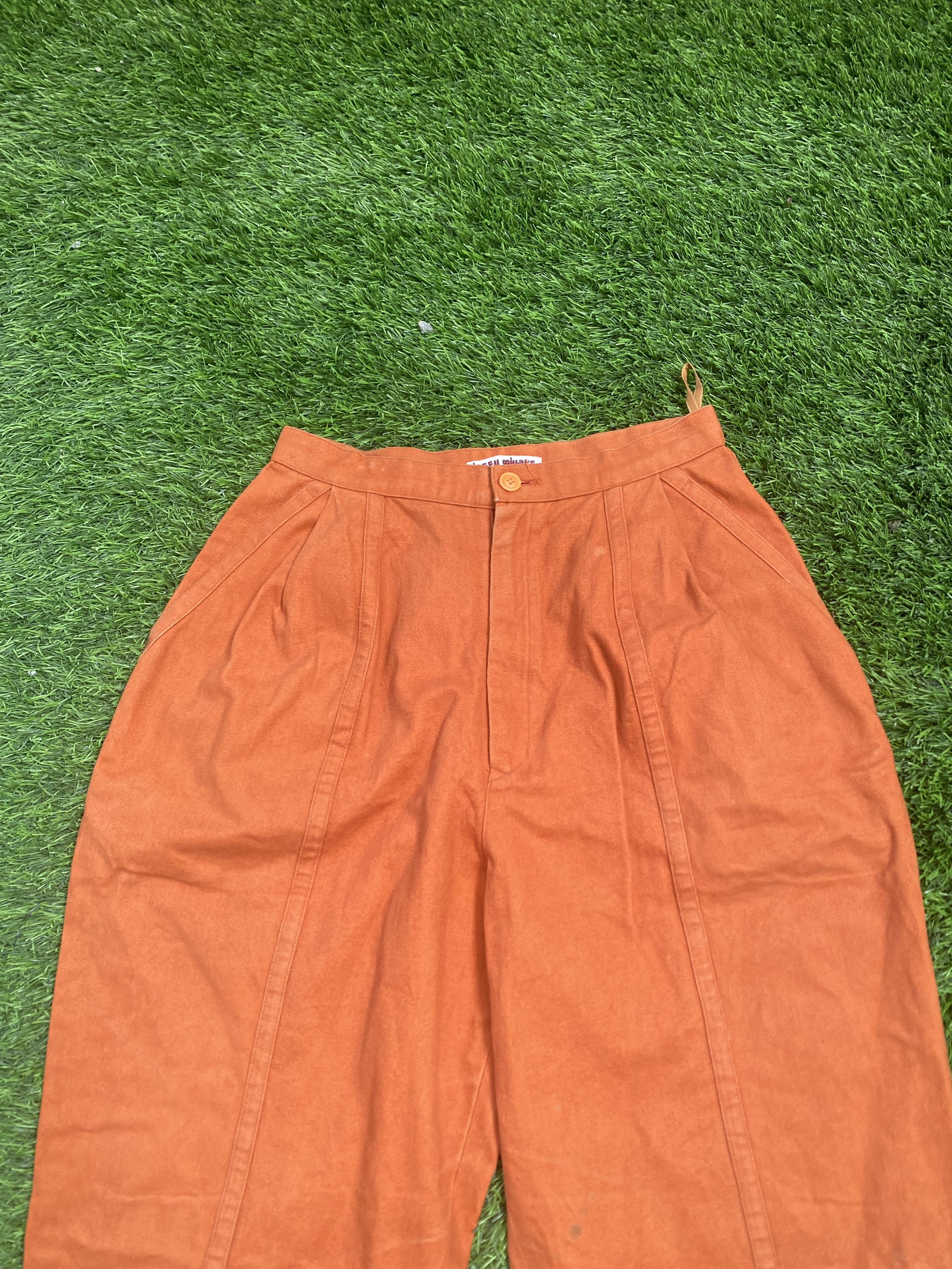 Issey Miyake × Japanese Brand Vintage 90s Issey Miyake High Waist Trouser pants Size 24" / US 00 / IT 34 - 2 Thumbnail