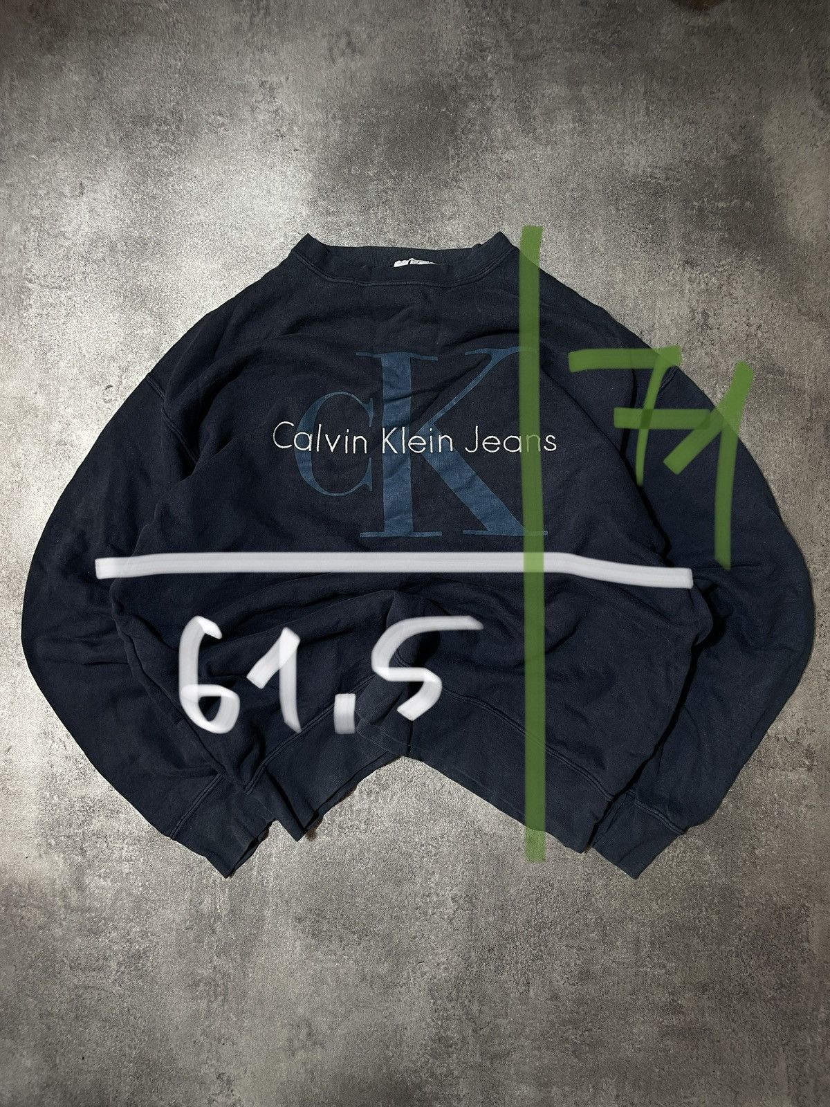 Calvin Klein 🔥RARE🔥Calvin Klein Jeans Sweatshirt Vintage Y2K Crewneck Size US L / EU 52-54 / 3 - 12 Thumbnail
