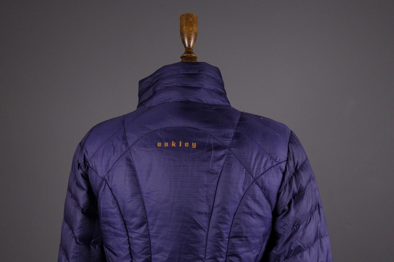 Oakley Oakley Regular Fit Blue Full Zip Quilted Down Jacket Size Size S / US 4 / IT 40 - 9 Thumbnail