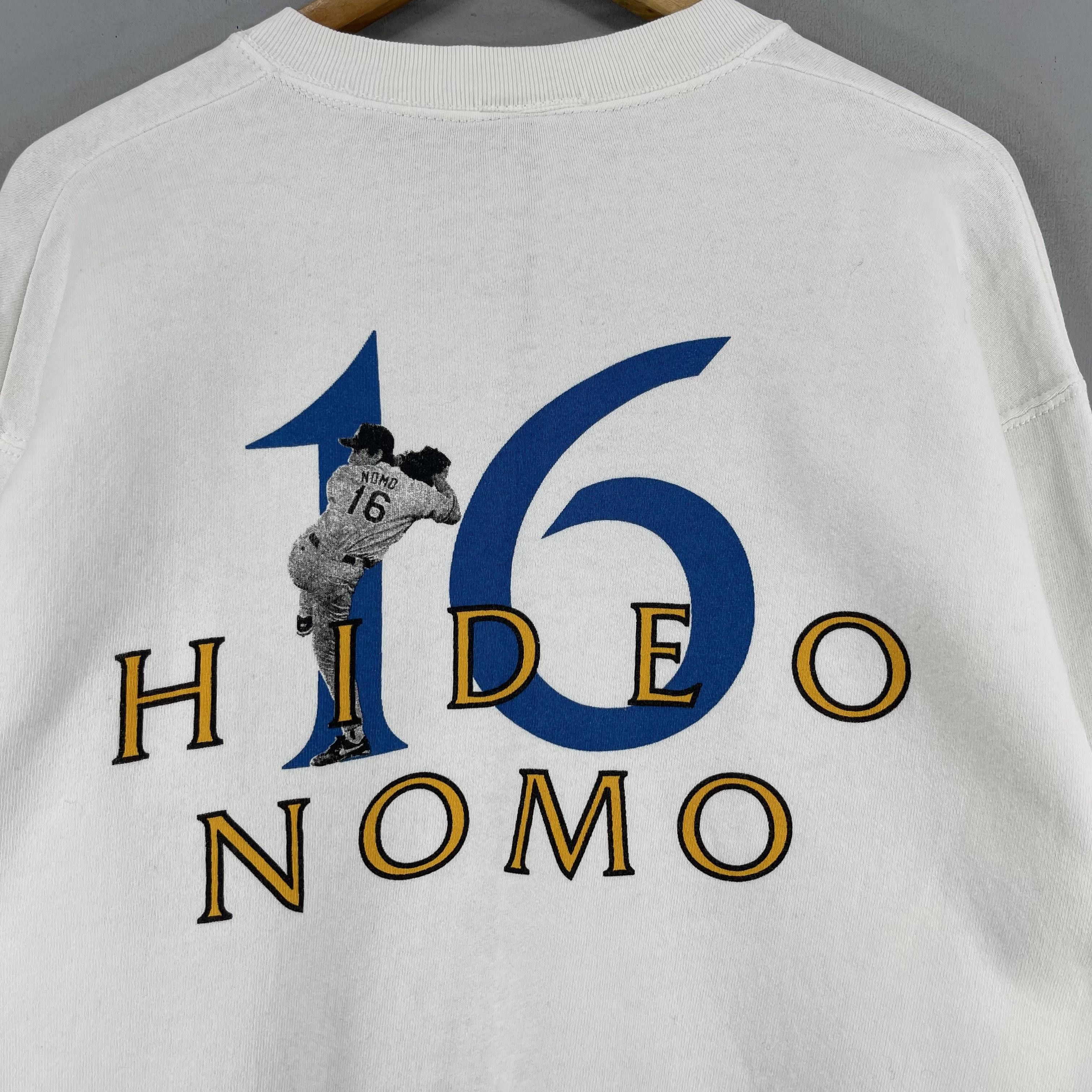 MLB × Vintage Vintage HIDEO NOMO La Dodgers Mlb Sweatshirt Printed Size US M / EU 48-50 / 2 - 2 Thumbnail